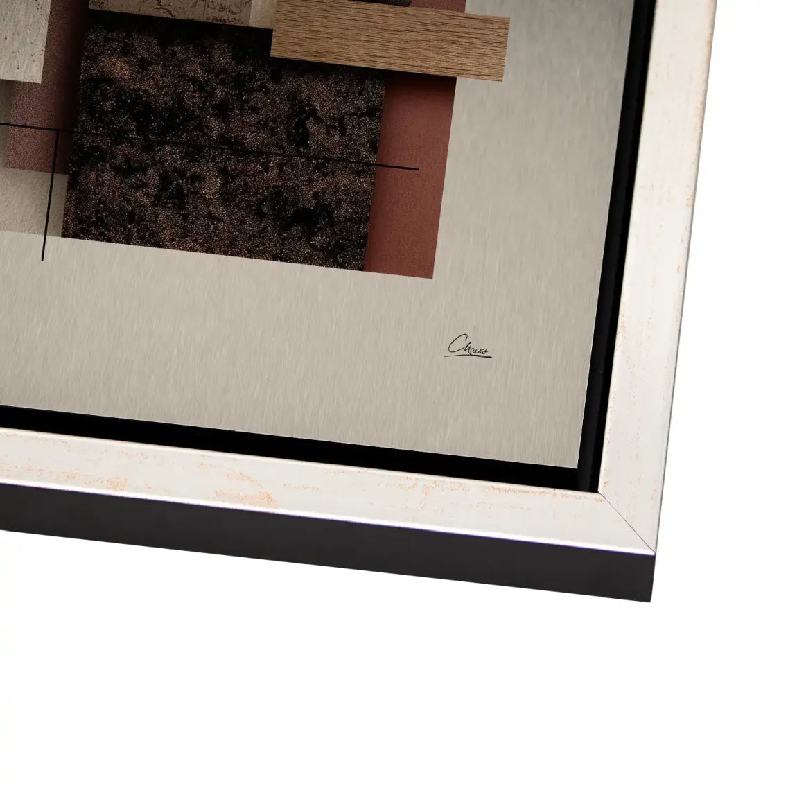 Urban Layers Elegance Alu Dibond Bild gebürstet INGALERIE