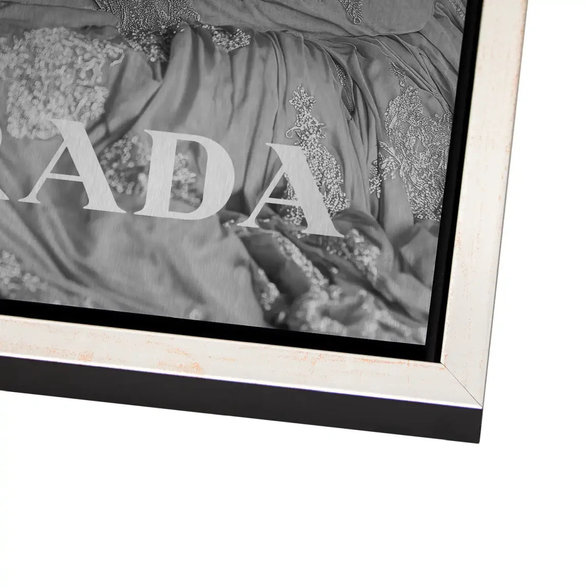 Noir Allure Alu Dibond Bild gebürstet