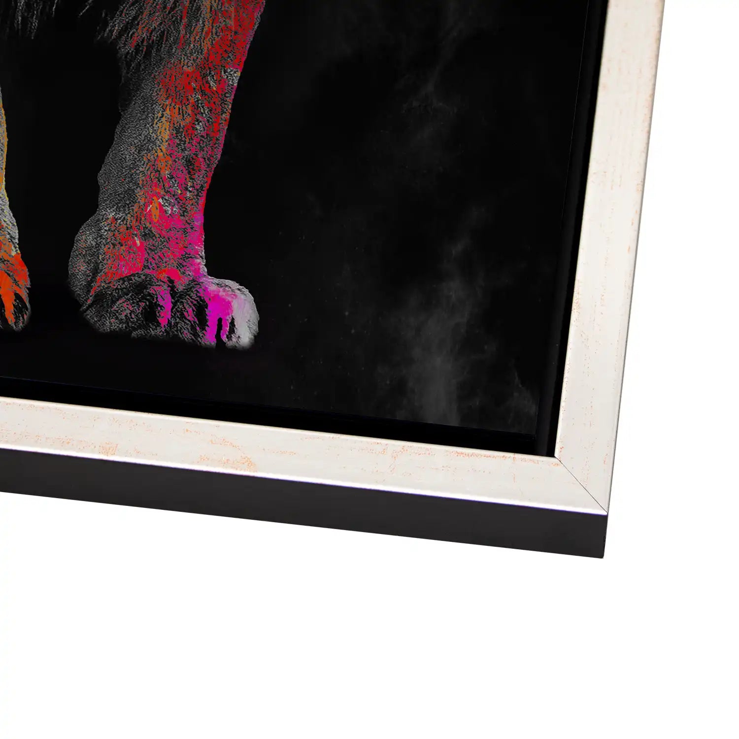 Lion Color Style AluDibond Gebürstet - INGALERIE