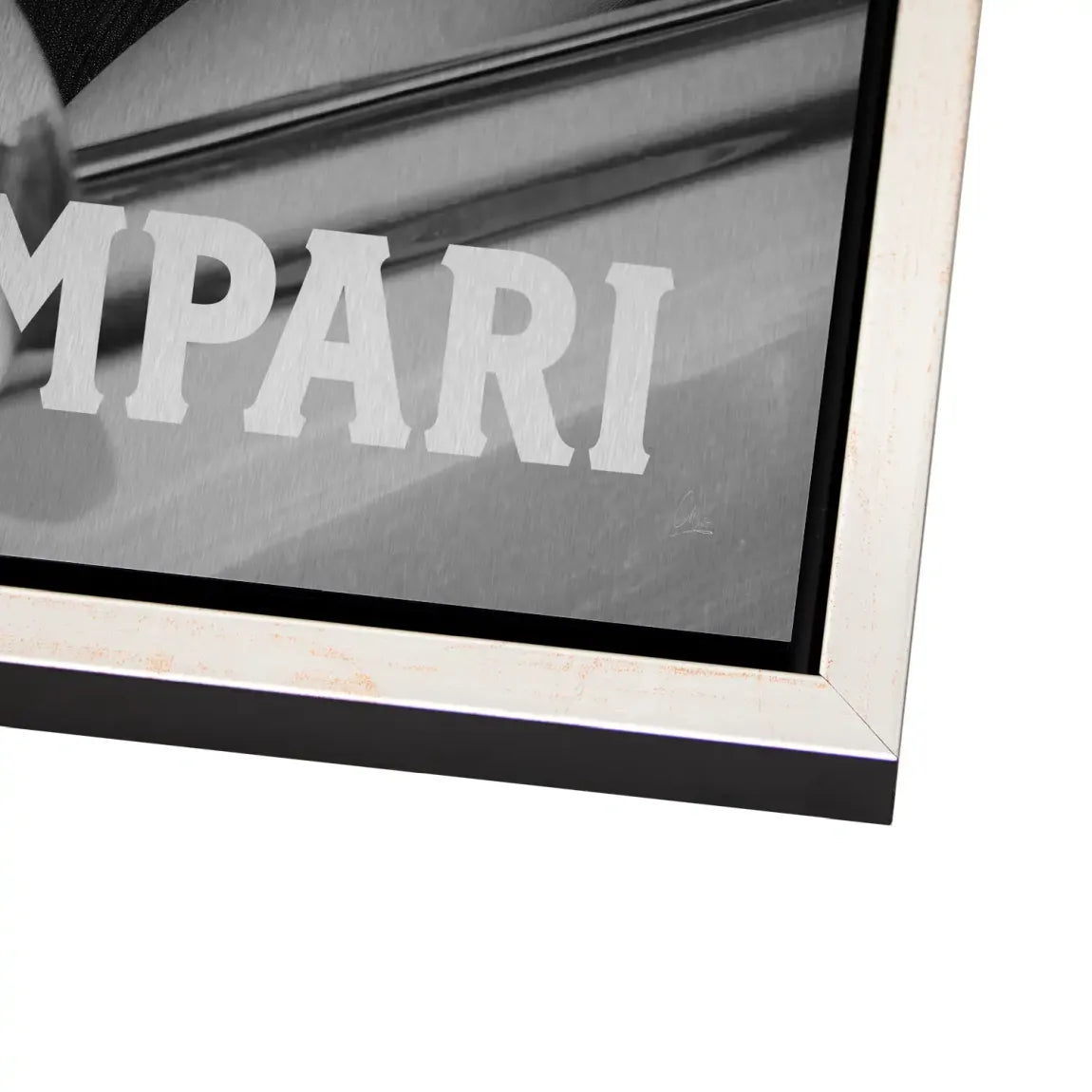 Summer Glam Alu Dibond Bild gebürstet