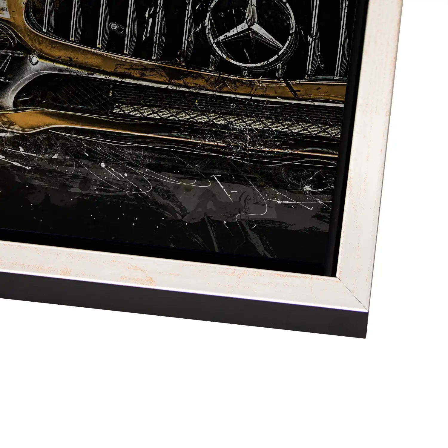 Mercedes AMG GT Modern Art Alu Gebürstet INGALERIE