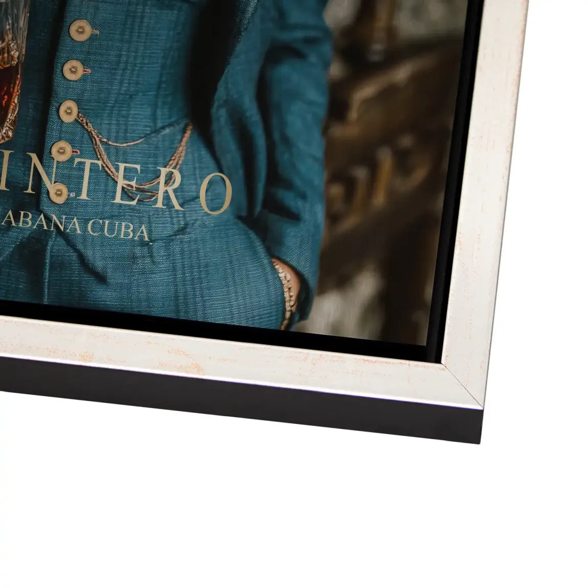 Peaky Blinder Glam Alu Dibond Bild gebürstet