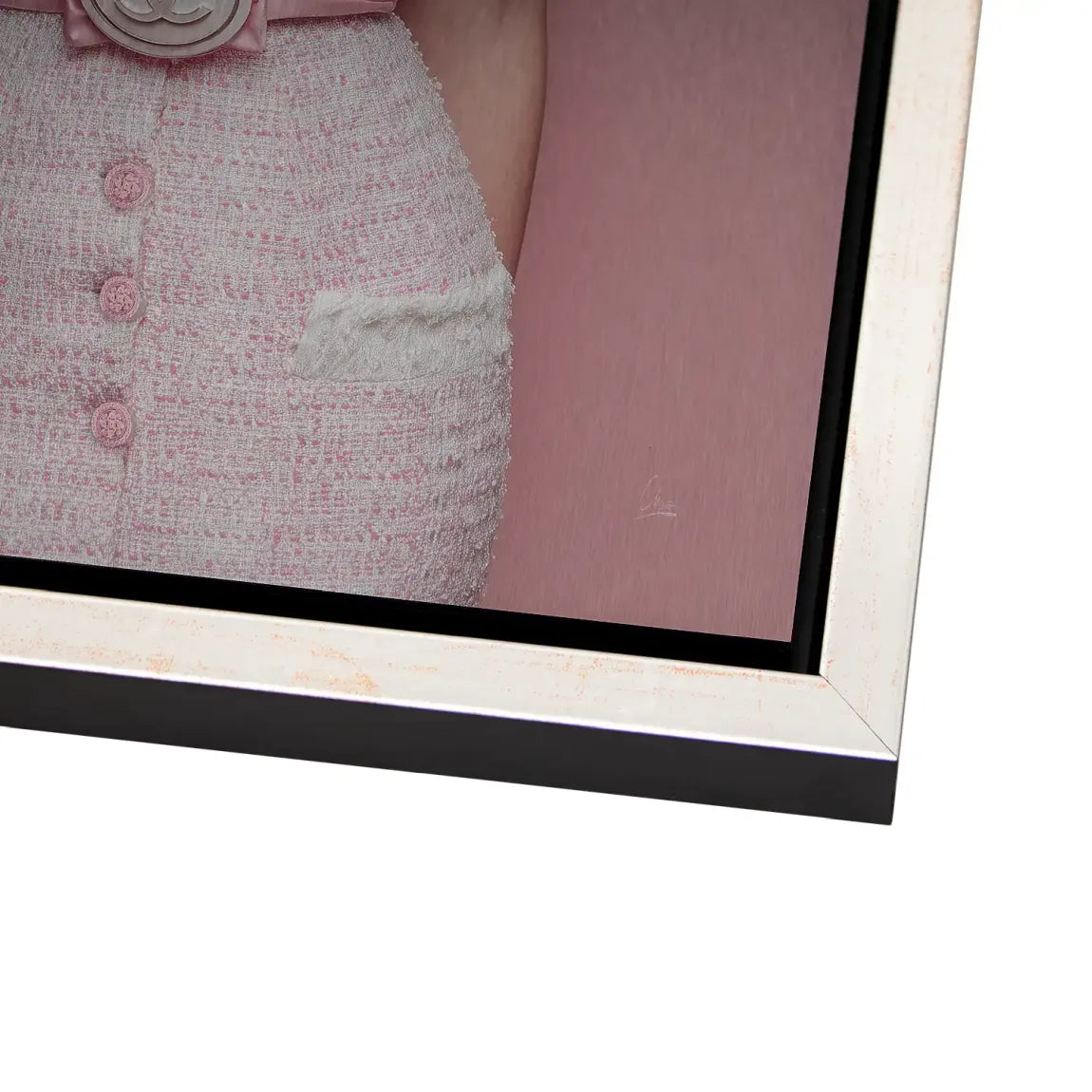 Pink Delight Marilyn Monroe Alu Dibond Bild gebürstet