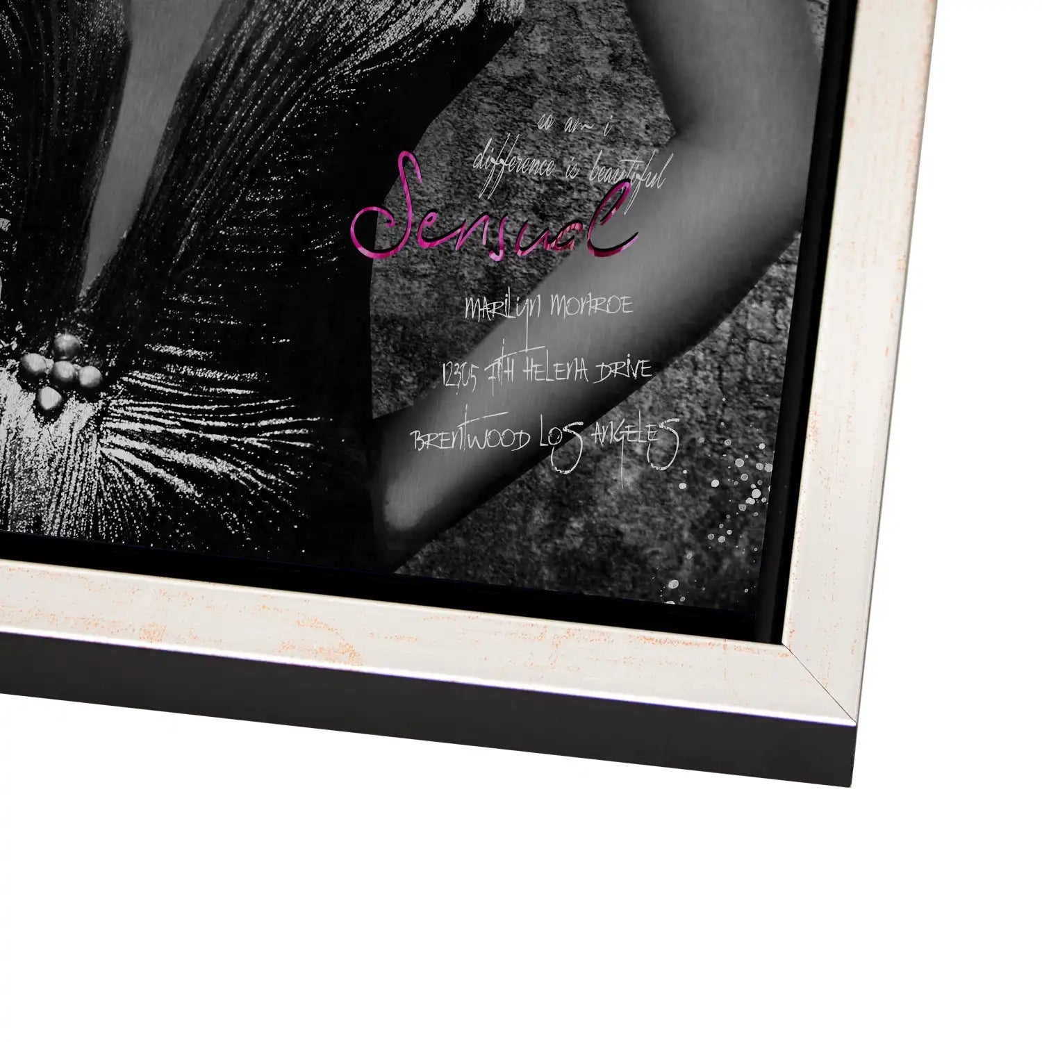 Marilyn Vogue AluDibond Gebürstet - INGALERIE
