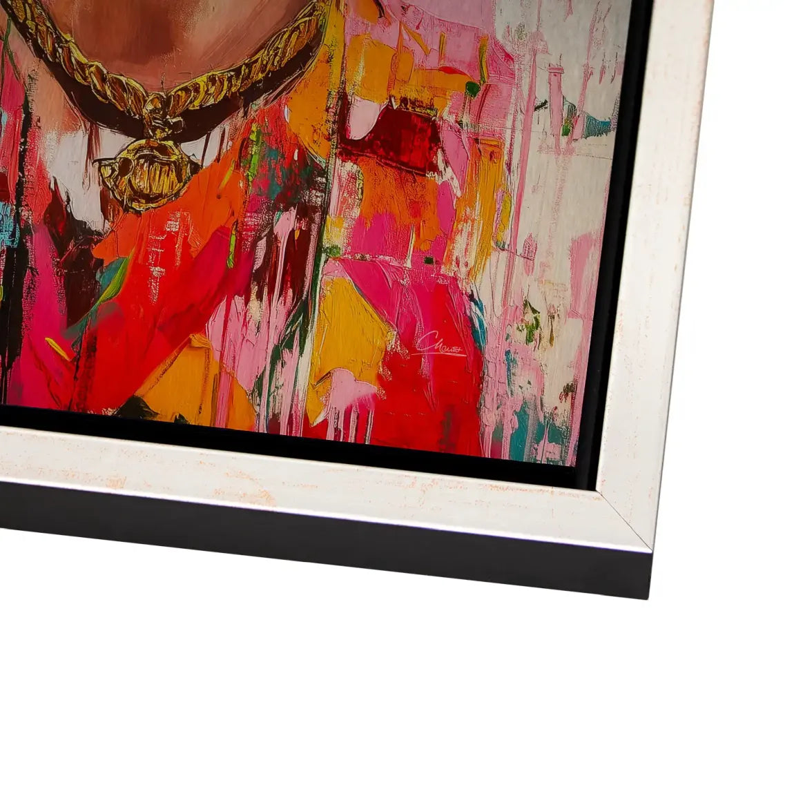 Frida Kahlo Happy Smile Alu Dibond Bild gebürstet