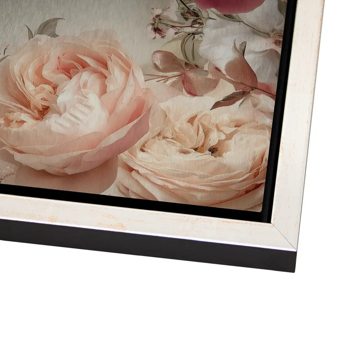 Floral Couture Alu Dibond Bild gebürstet