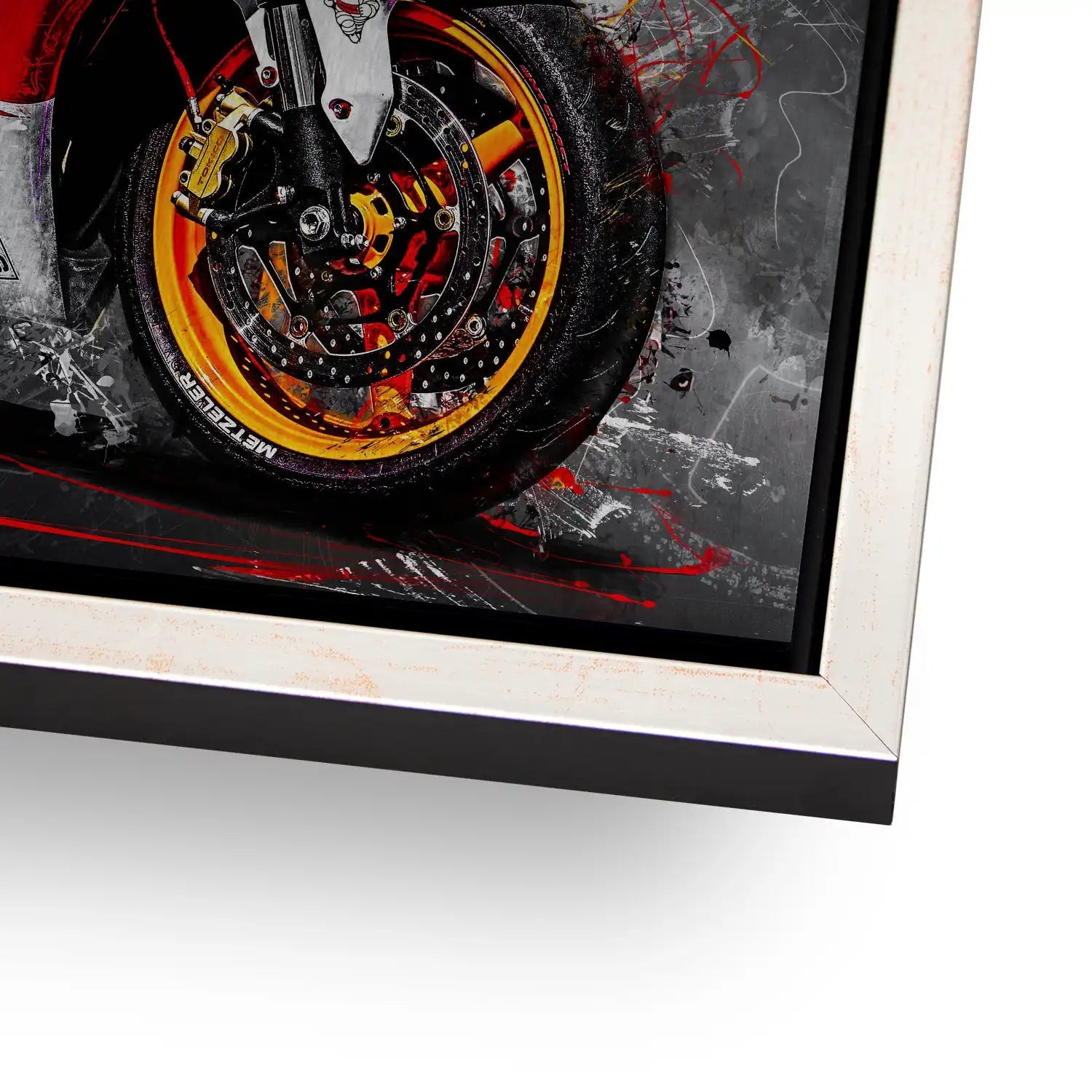 Honda Fireblade SC59 AluDibond Gebürstet INGALERIE