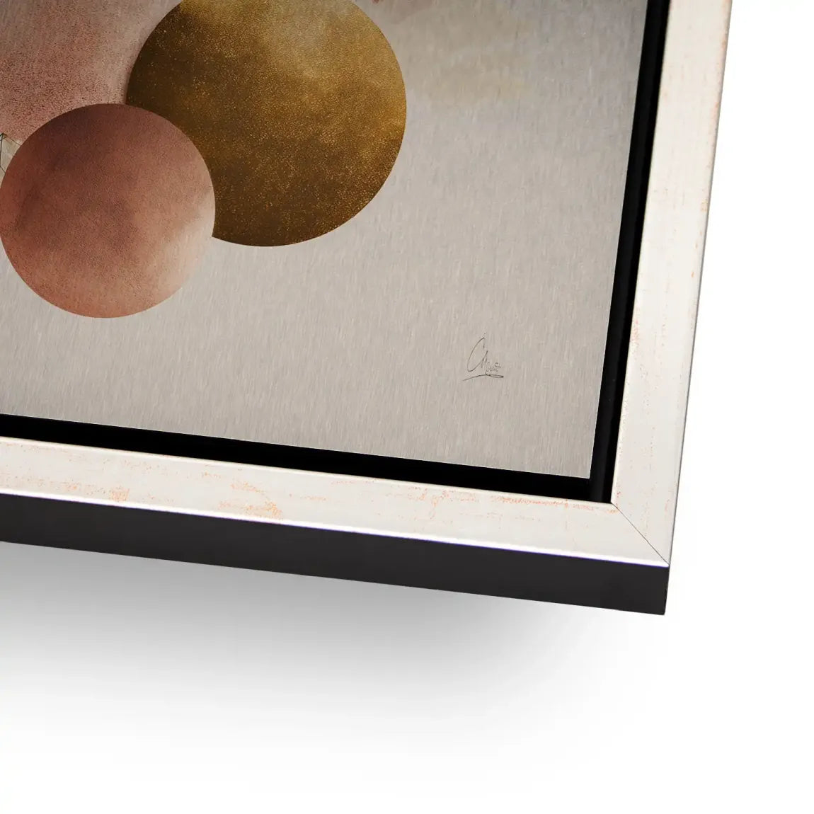 Golden Balance AluDibond Gebürstet