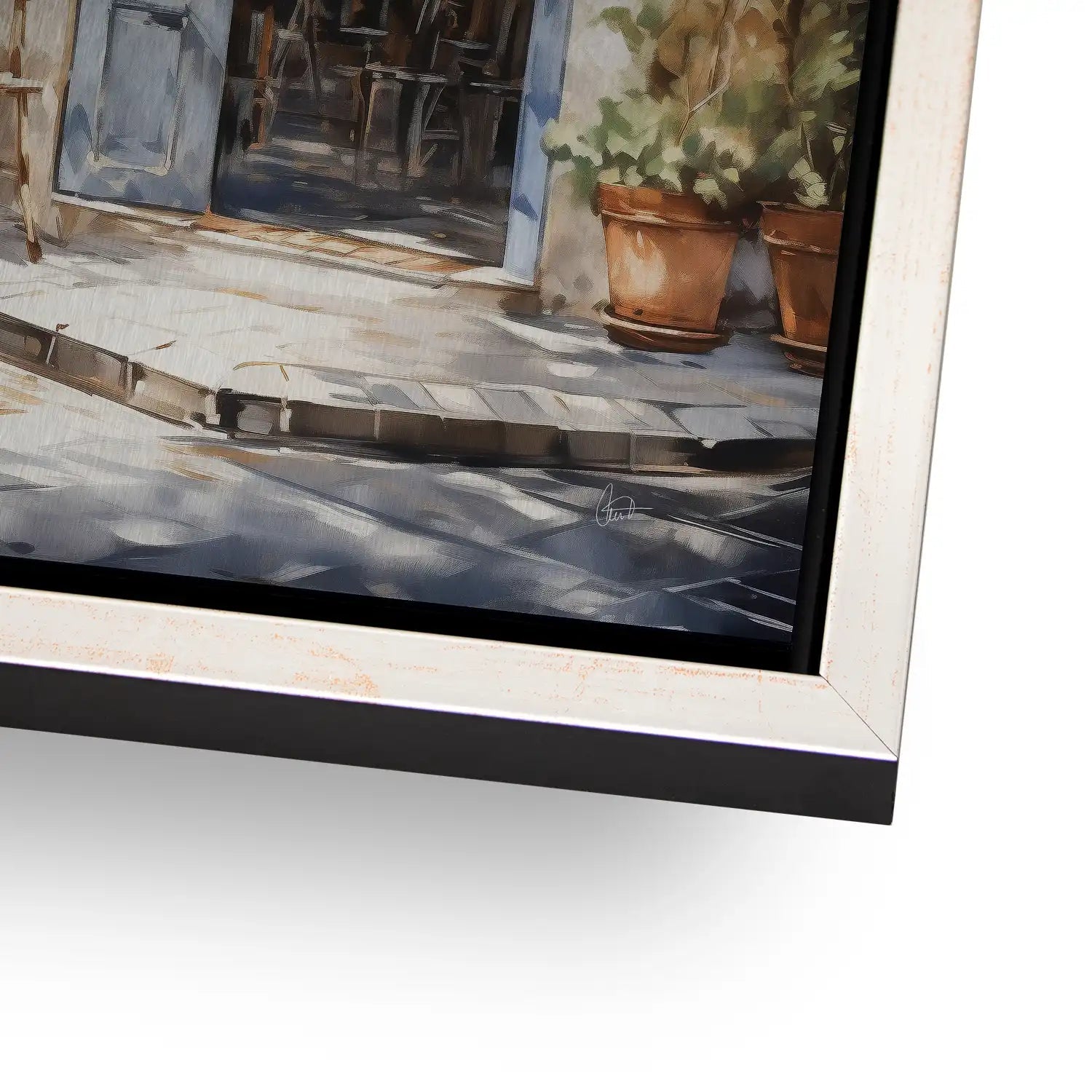 Trattoria AluDibond Gebürstet - AluDibond Bild Gebürstet