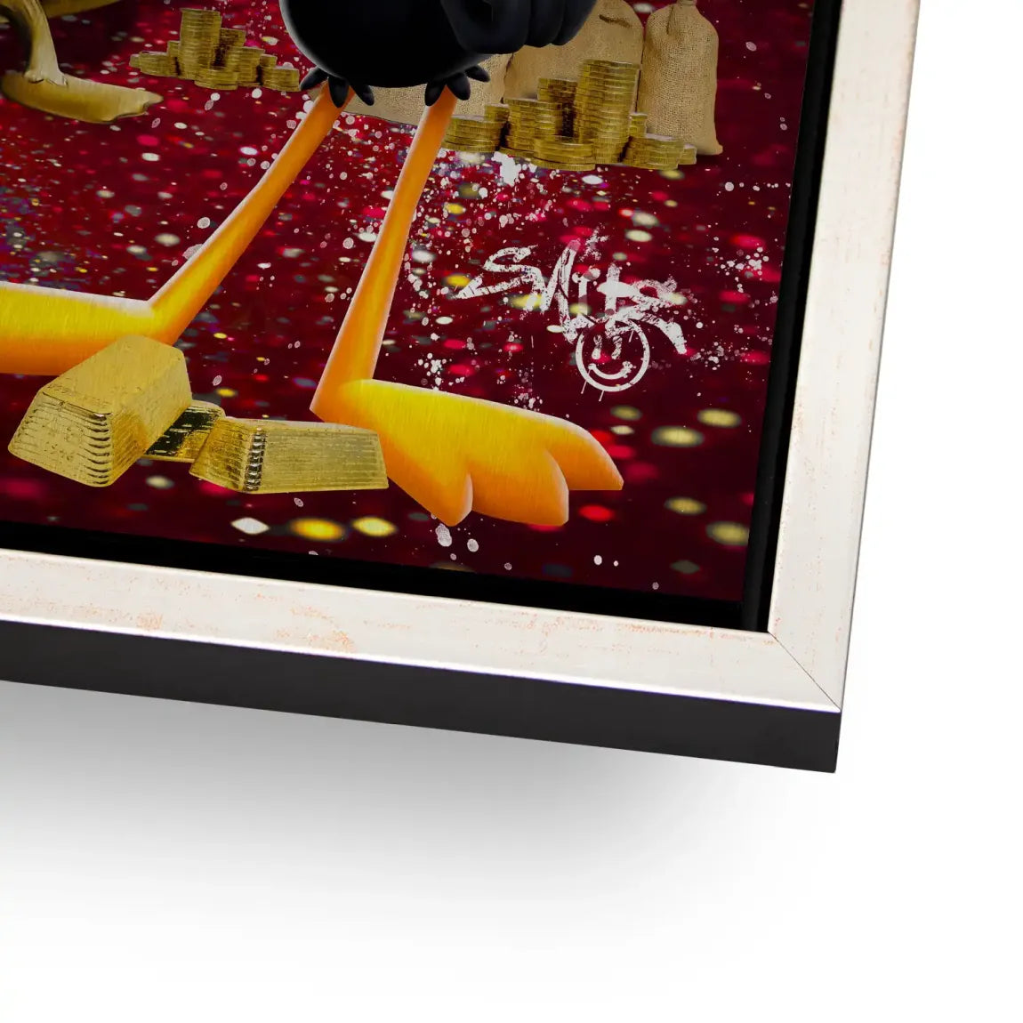 Luxury Duck Party AluDibond Gebürstet