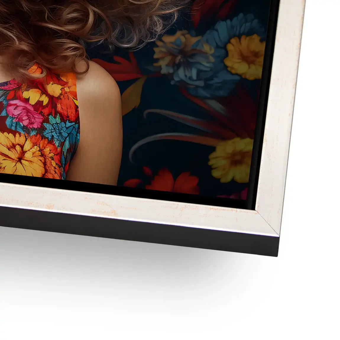 Boho Flower Soul Alu Dibond Gebürstet