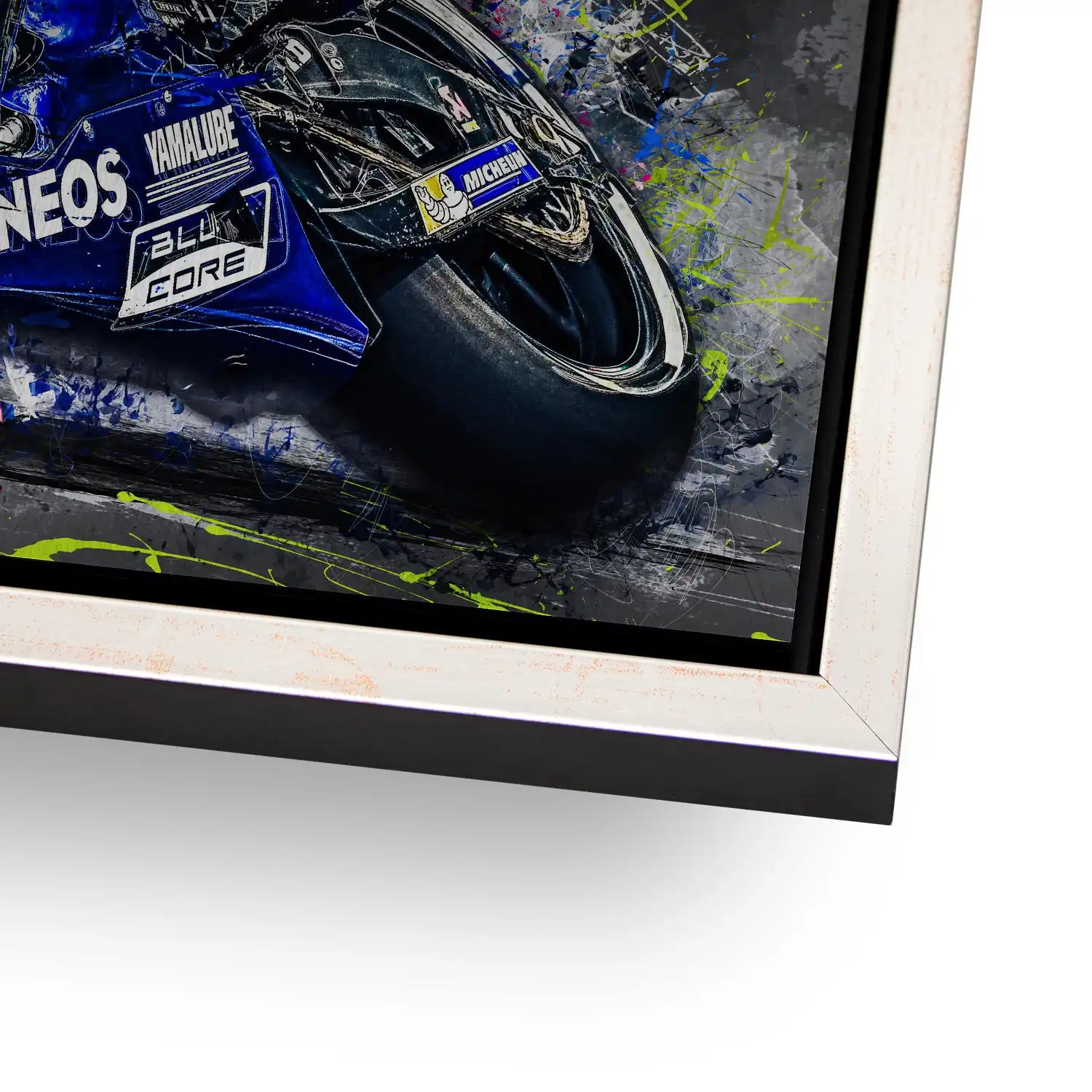 Yamaha Rossi Style AluDibond Gebürstet - INGALERIE