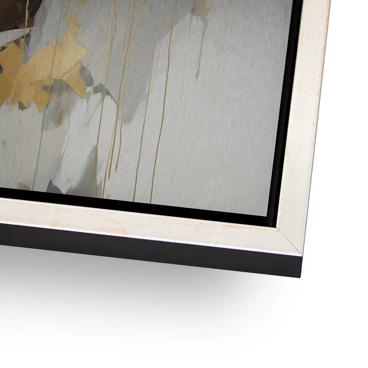 Golden Girl AluDibond Gebürstet - AluDibond Bild Gebürstet