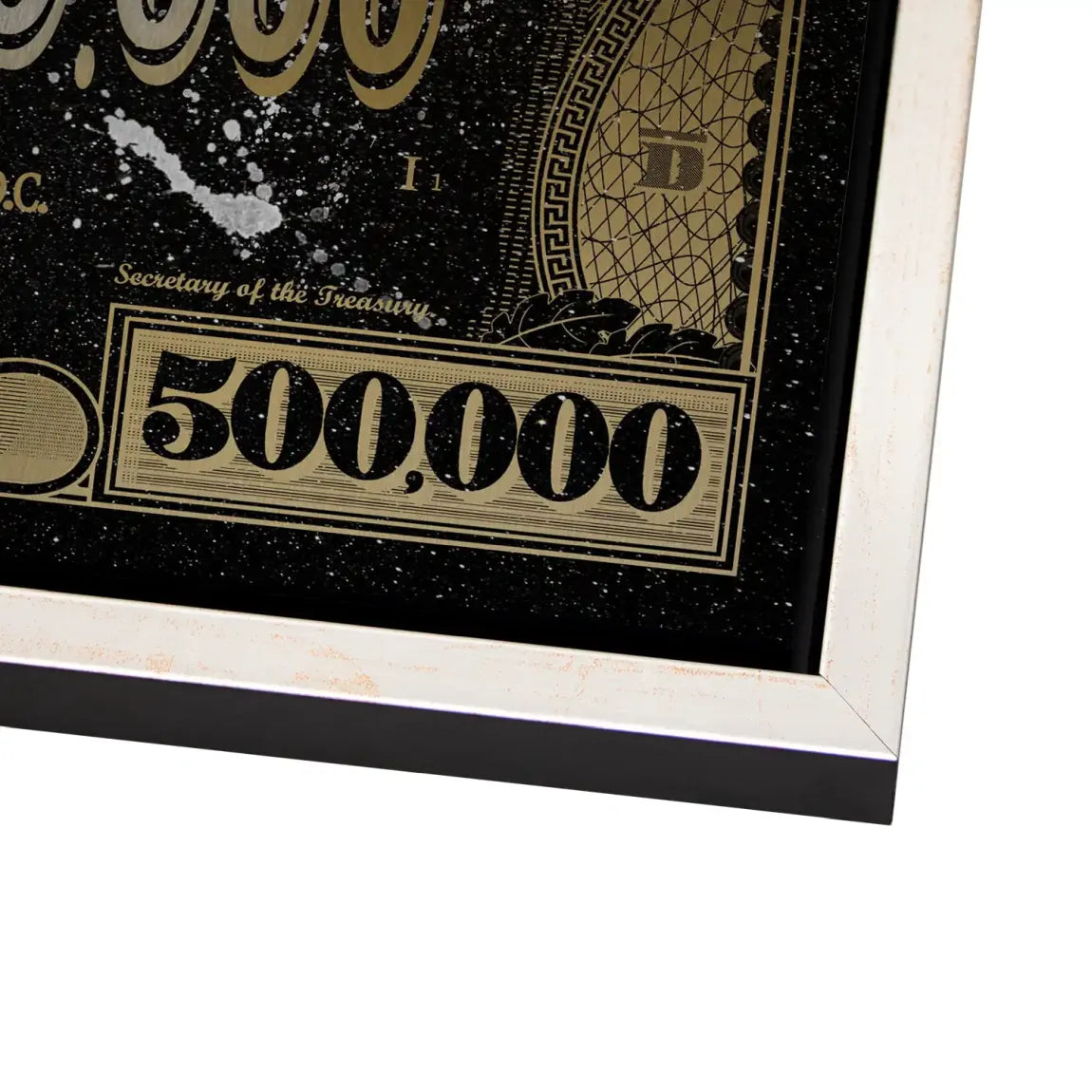 Donald Duck Whats Up Dollar Style Alu Gebürstet Bild INGALERIE