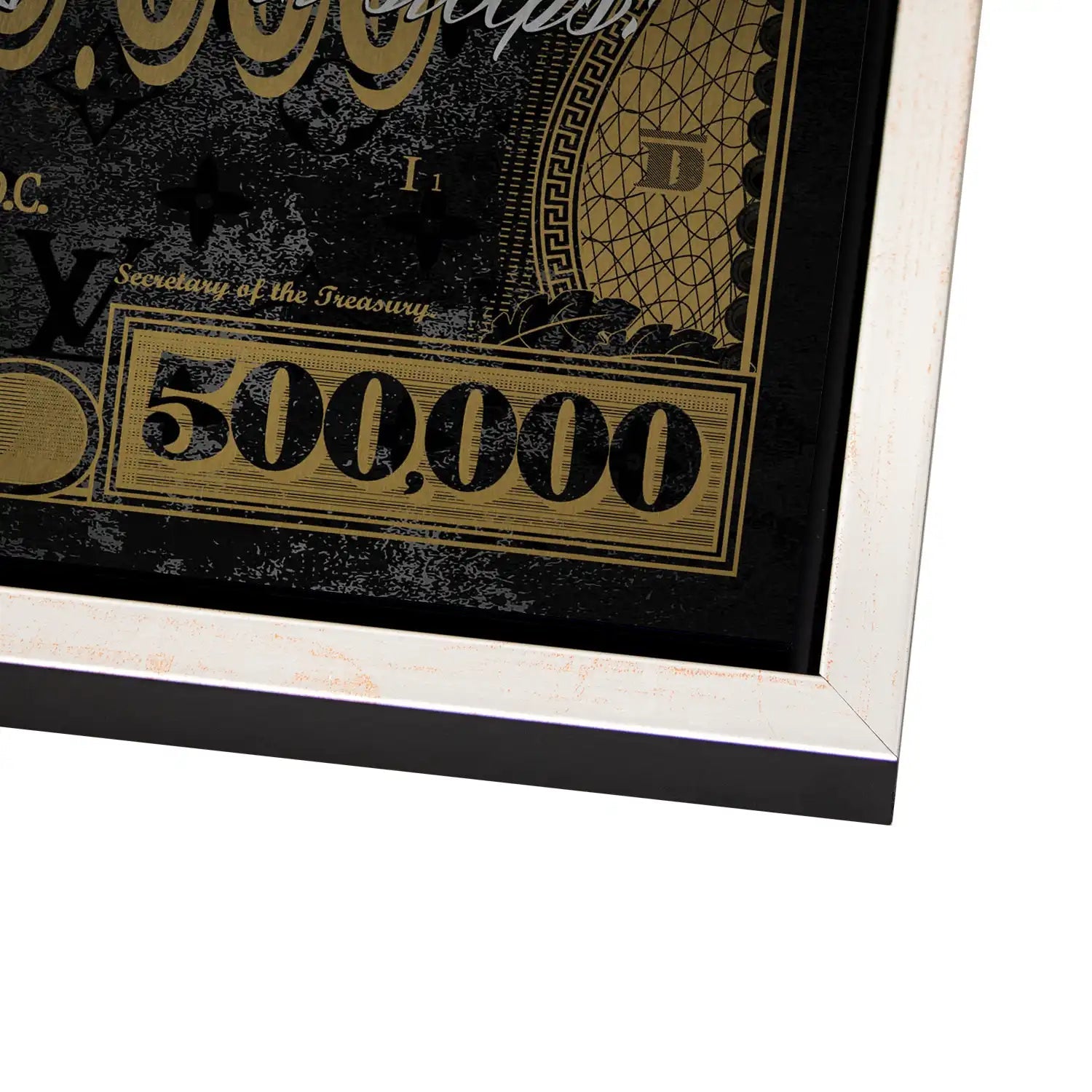 Dagobert Dollar Vintage Alu Gebürstet INGALERIE