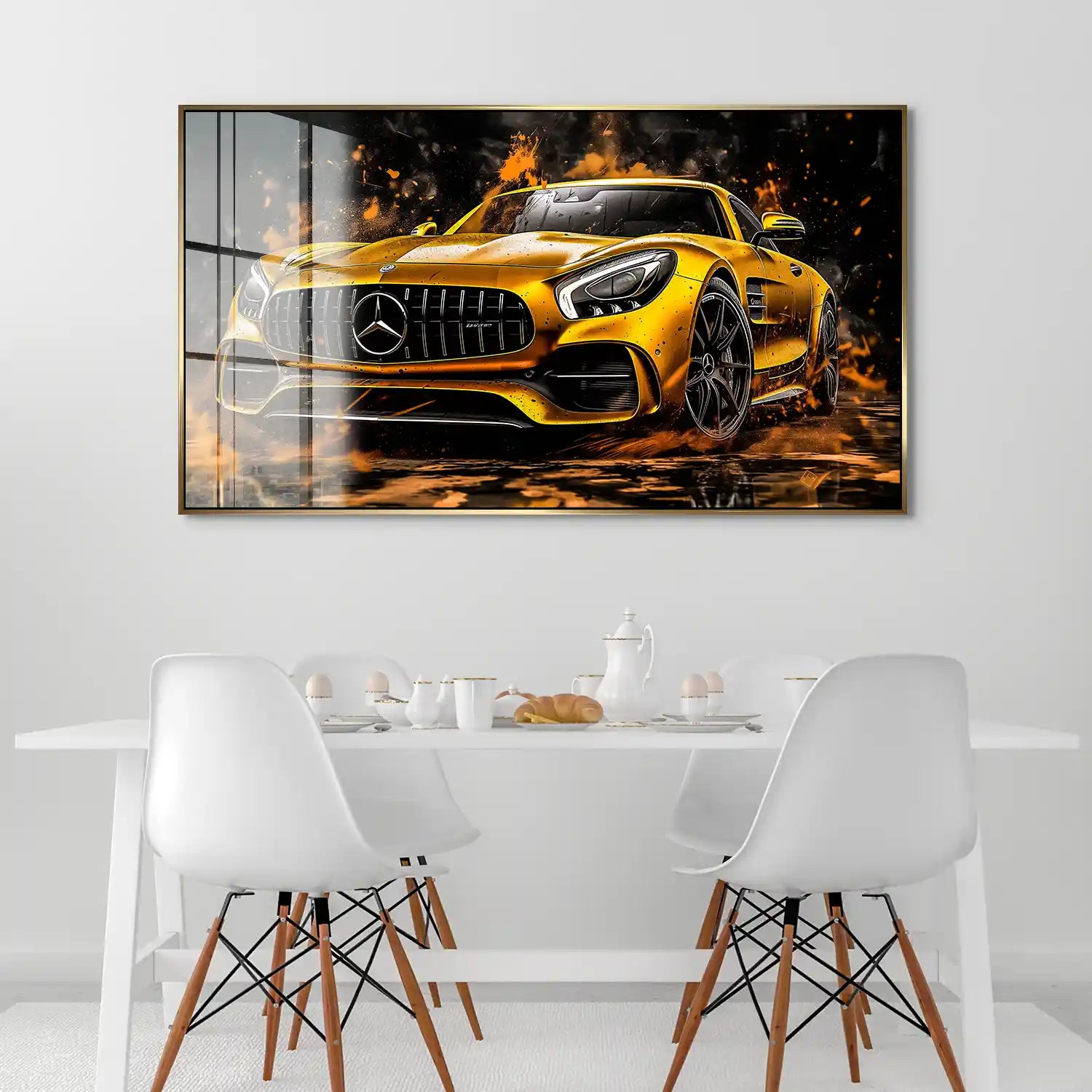Mercedes AMG GT Modern Style Acrylglas Bild INGALERIE