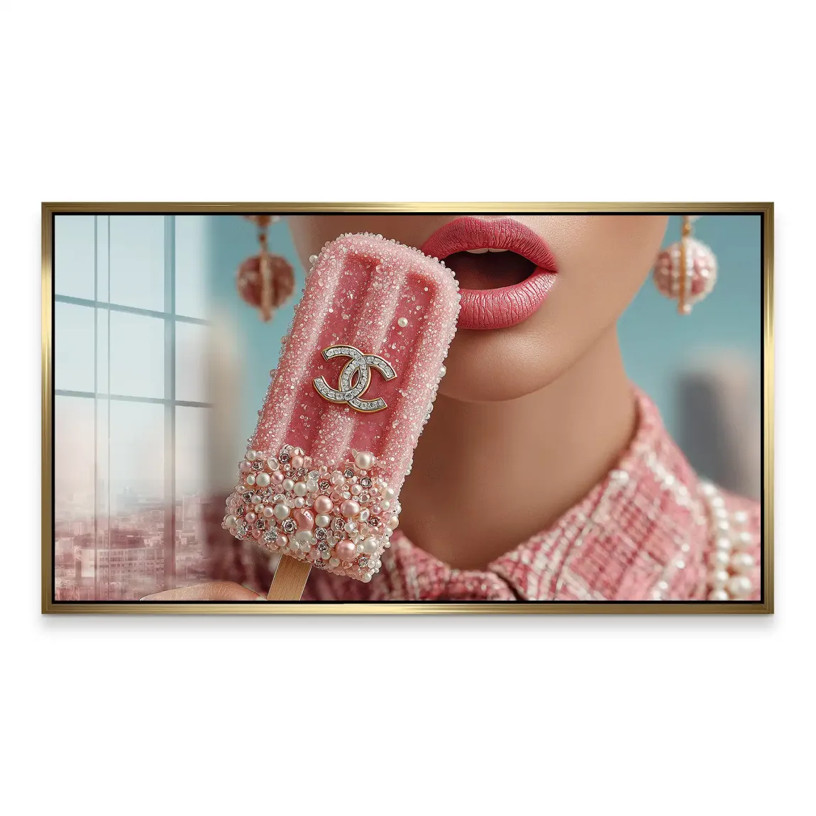 Coco Ice Art Acrylglas Bild