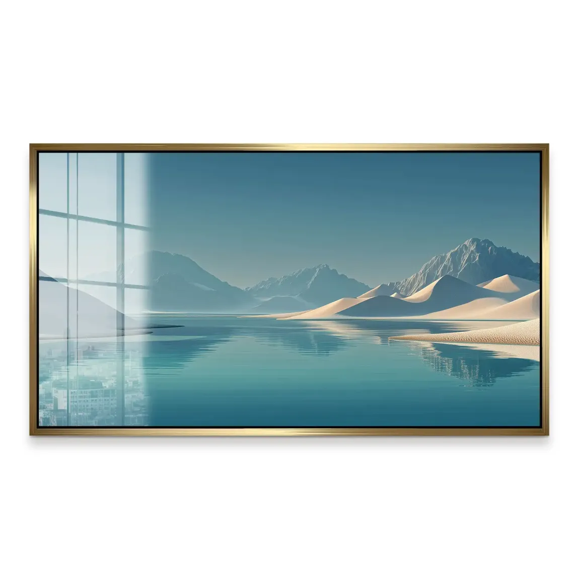 Desert Silence Acrylglas Bild