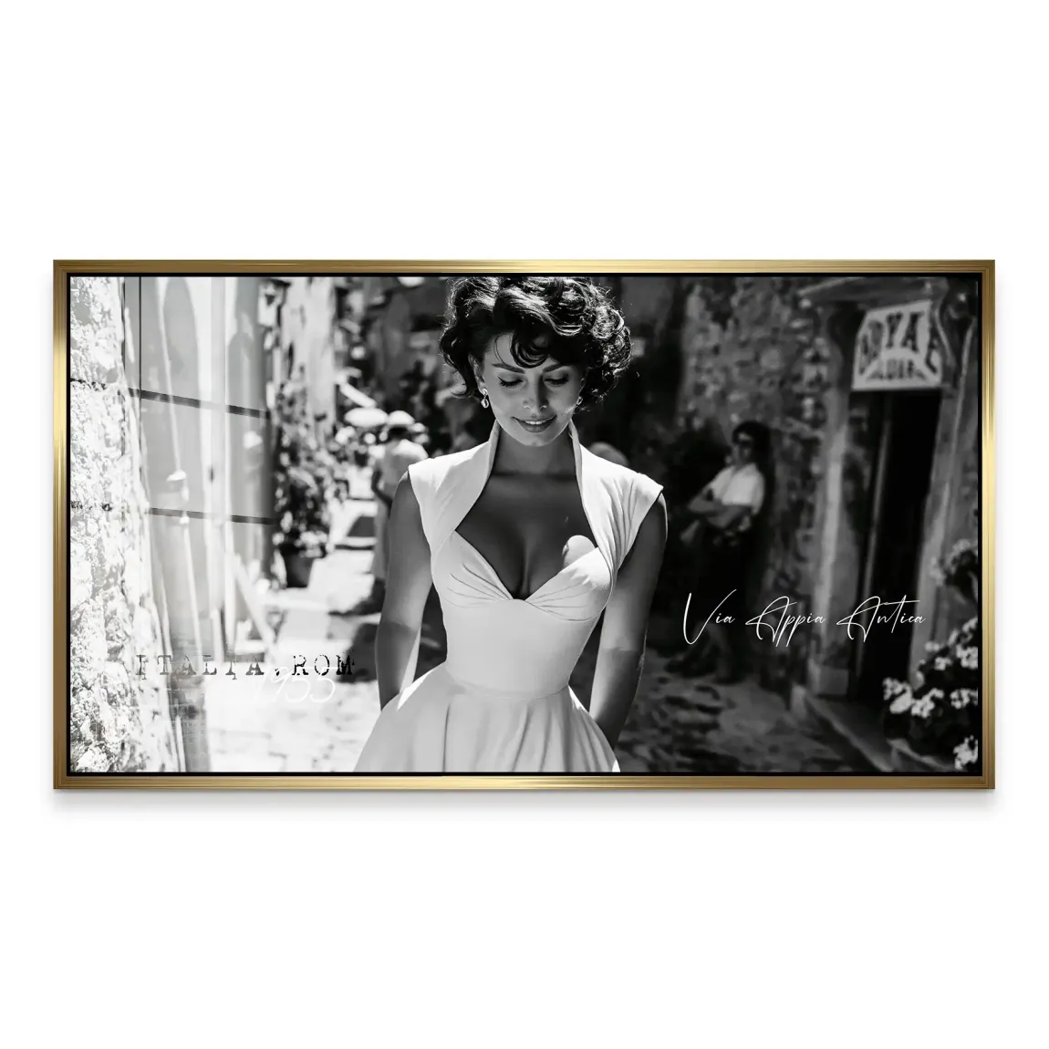 Sophia Loren Roma Acrylglasbild