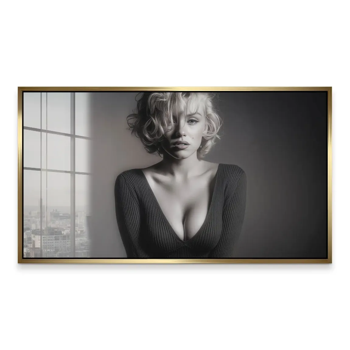 Marilyn Monroe Glam Night Acrylglas Bild