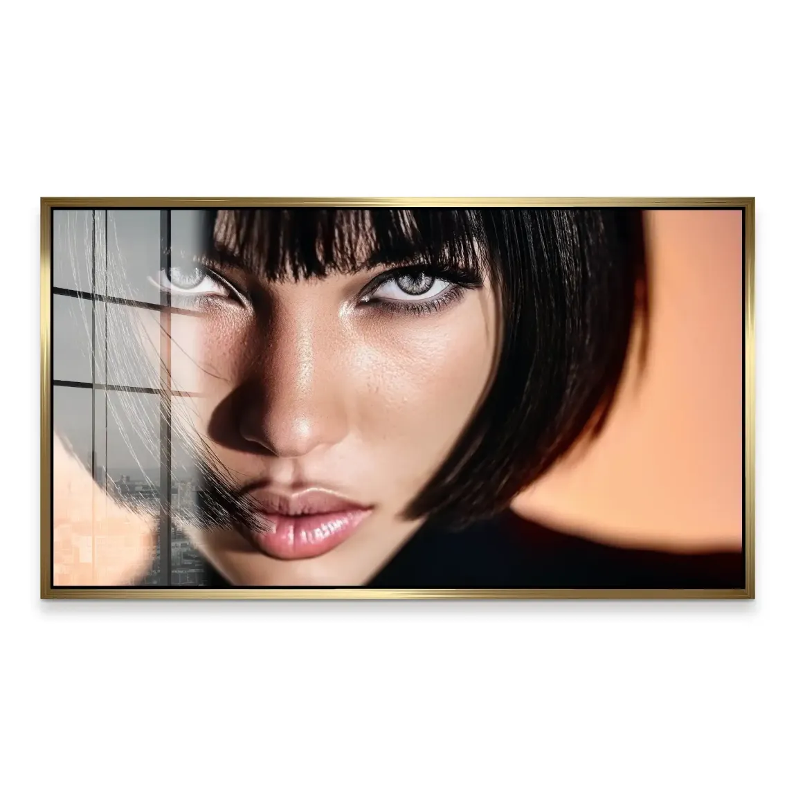 Silent Gaze Acrylglas Bild