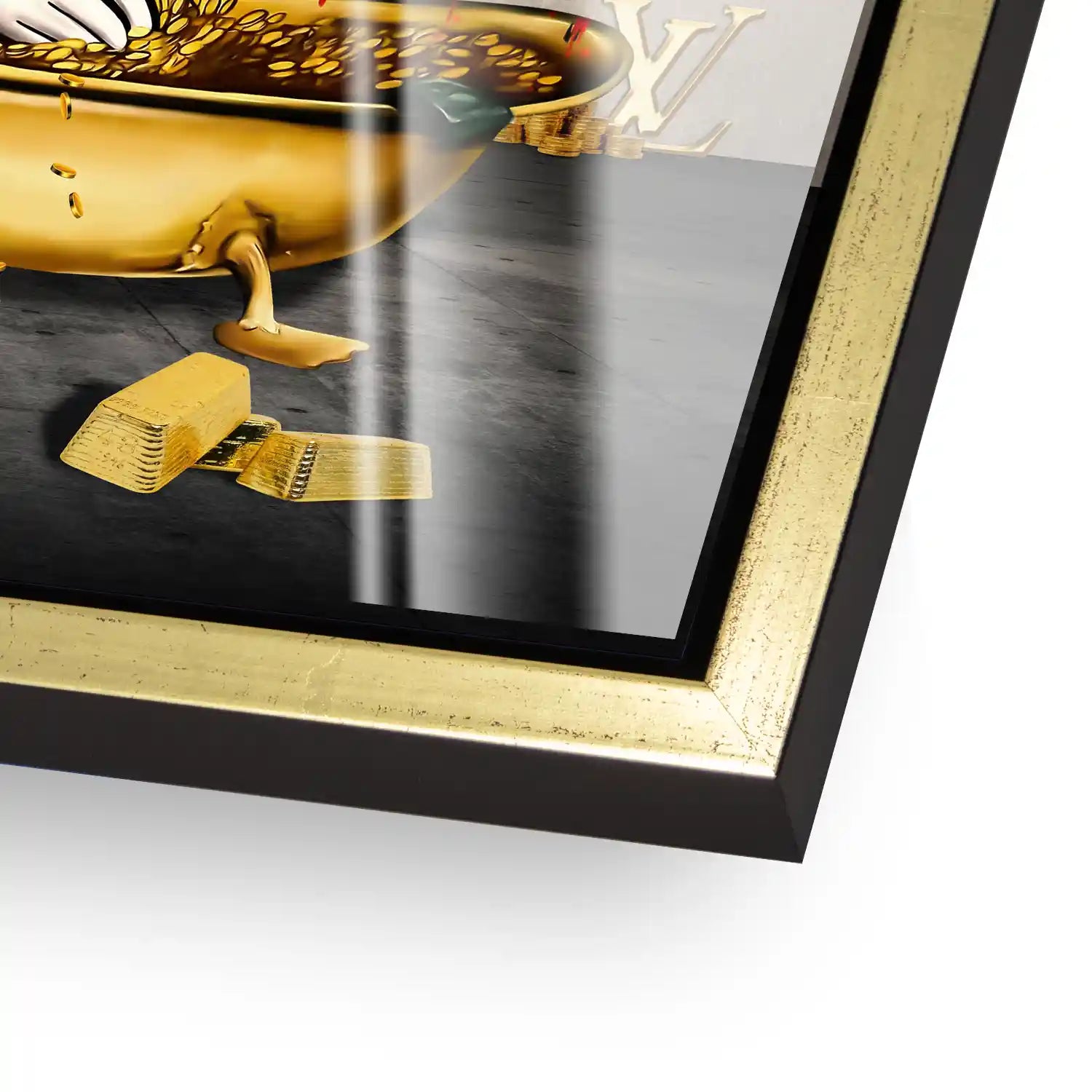 Duffy u. Dagobert Pop Art Acrylglas Bild INGALERIE