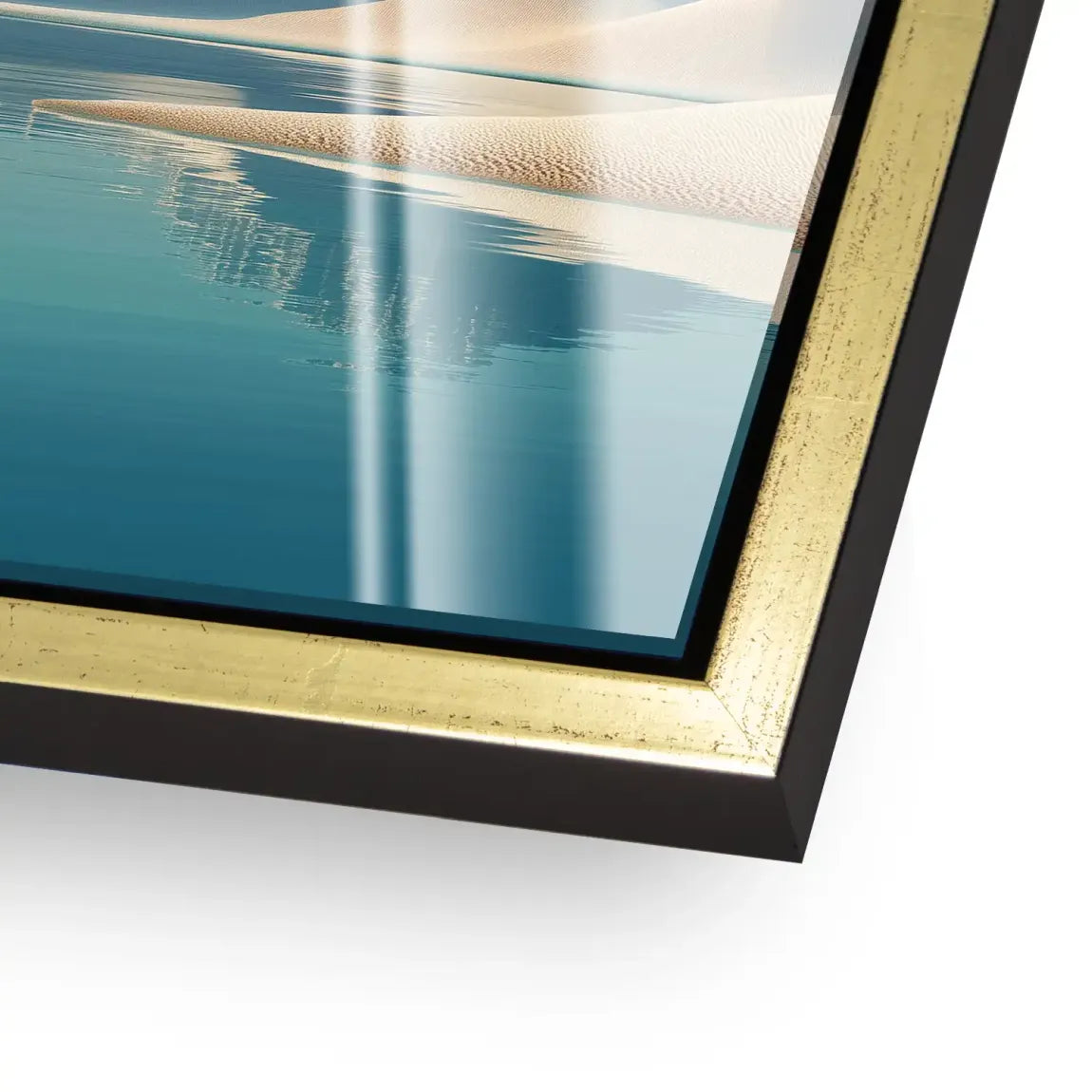 Desert Silence Acrylglas Bild