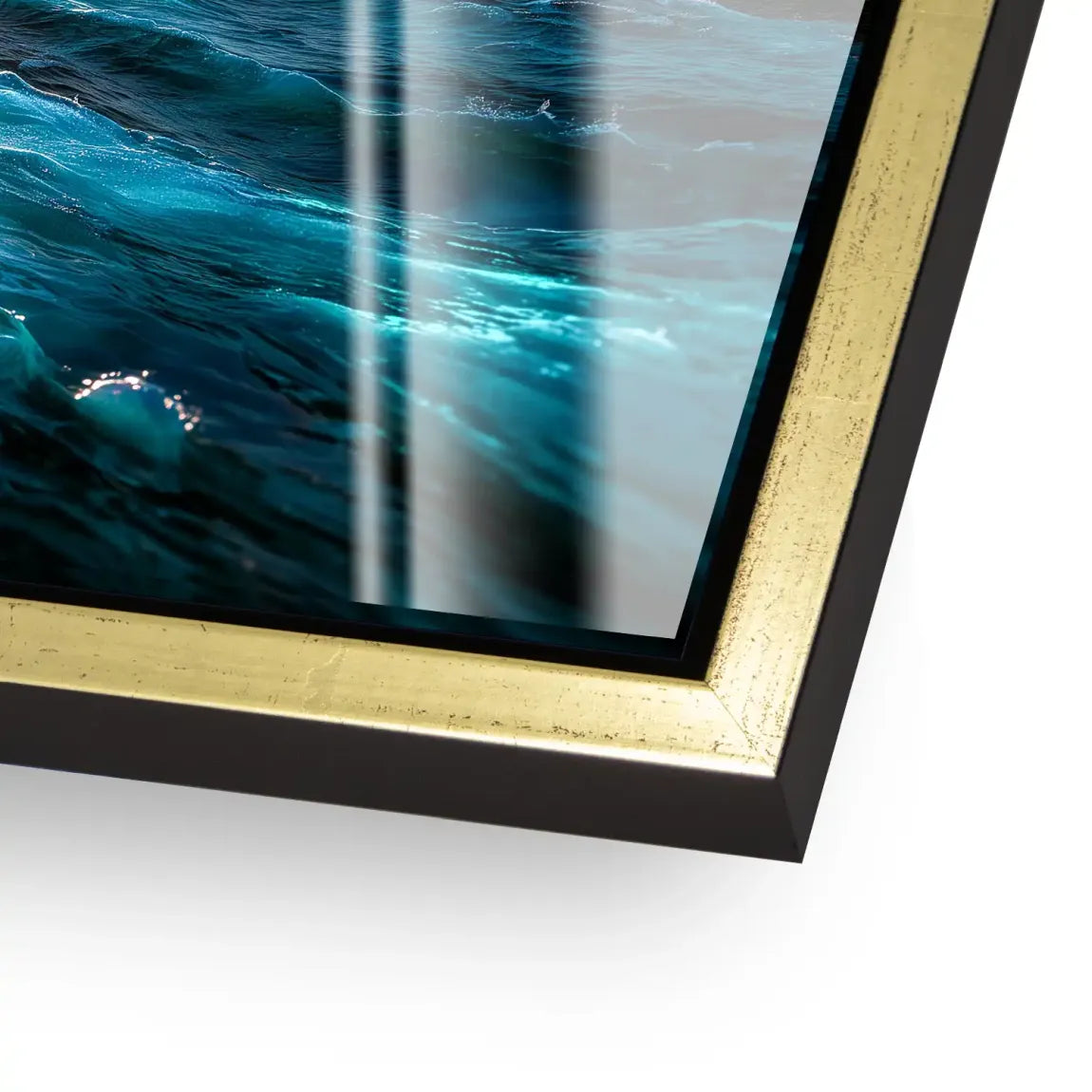 Wildes Meer Acrylglas Bild