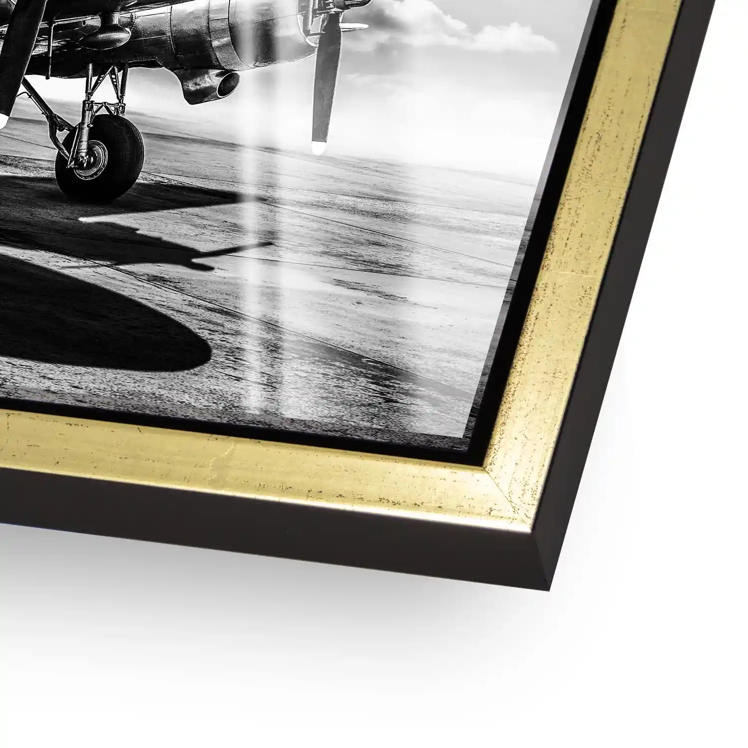 DC3 Vintage Flugzeug Acrylglas Bild INGALERIE