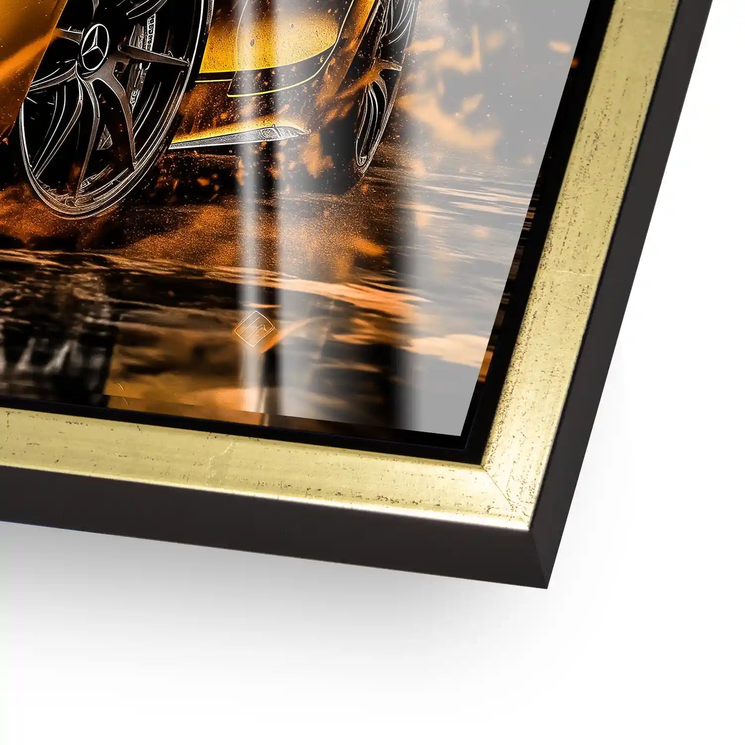 Mercedes AMG GT Modern Style Acrylglas Bild INGALERIE