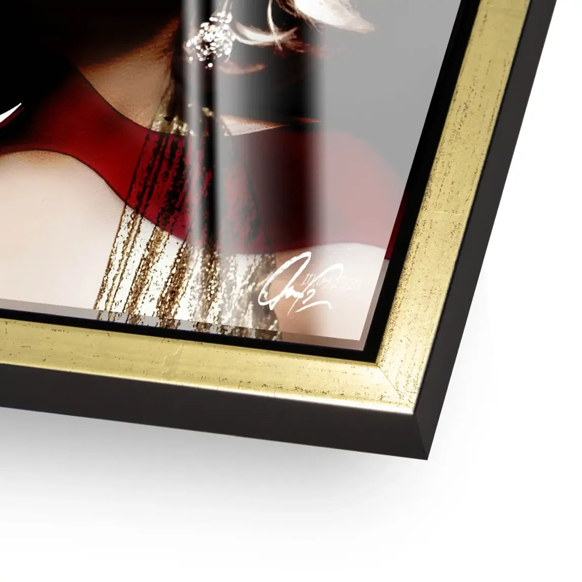 Marilyn Hollywood Glamour Acrylglas Bild