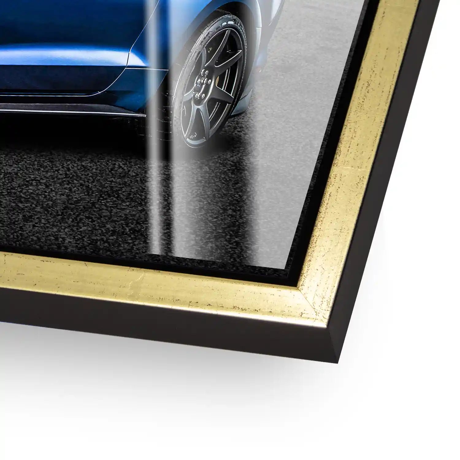 Ford Mustang Blue City Acrylglas Bild INGALERIE