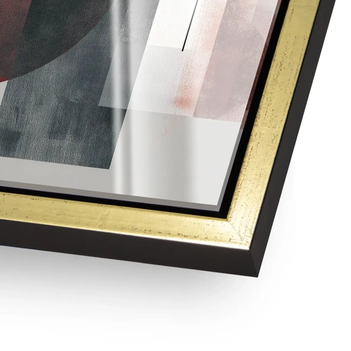 Abstrakte Geometrie Acrylglas Bild