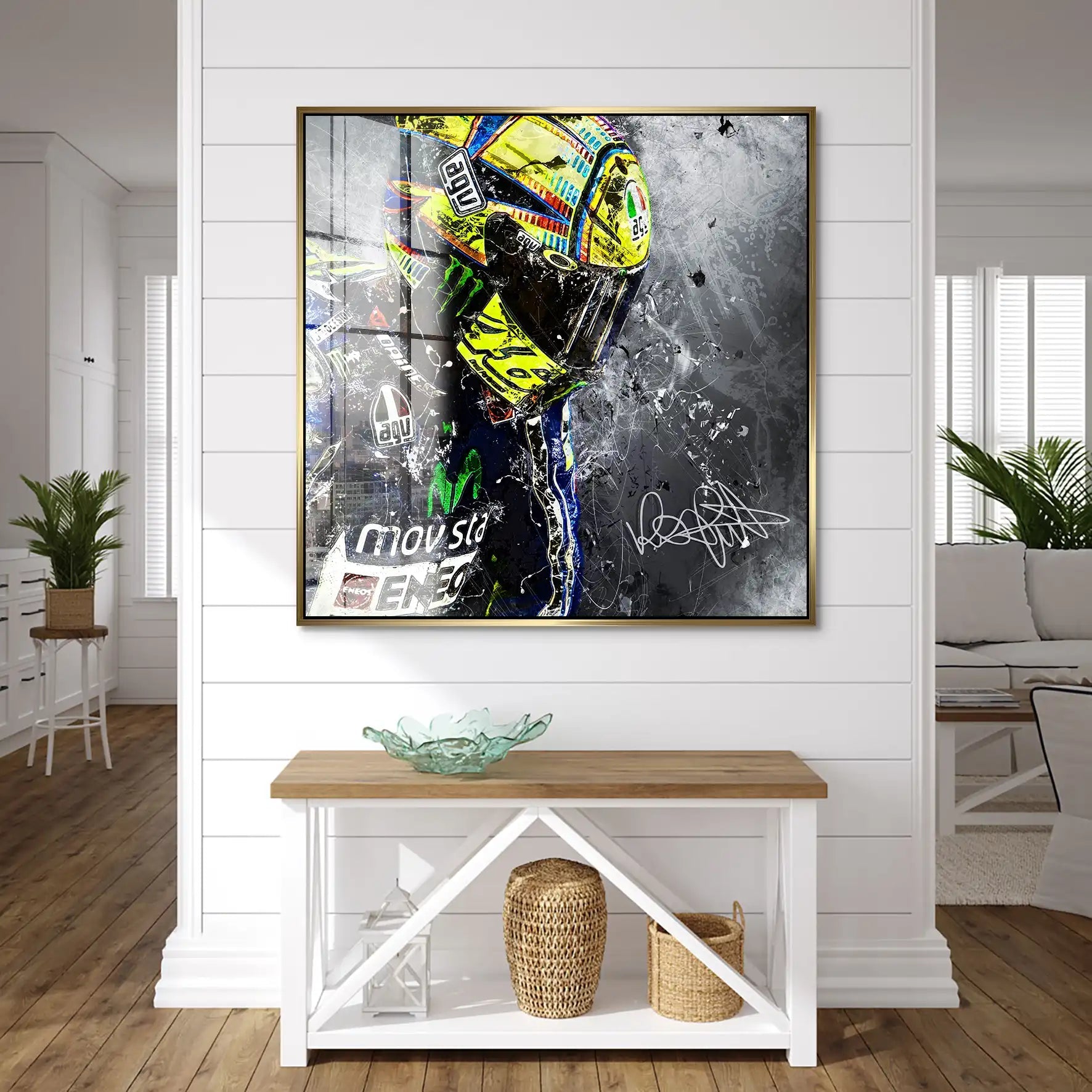 Rossi Abstrakt Style Acrylglas Bild INGALERIE
