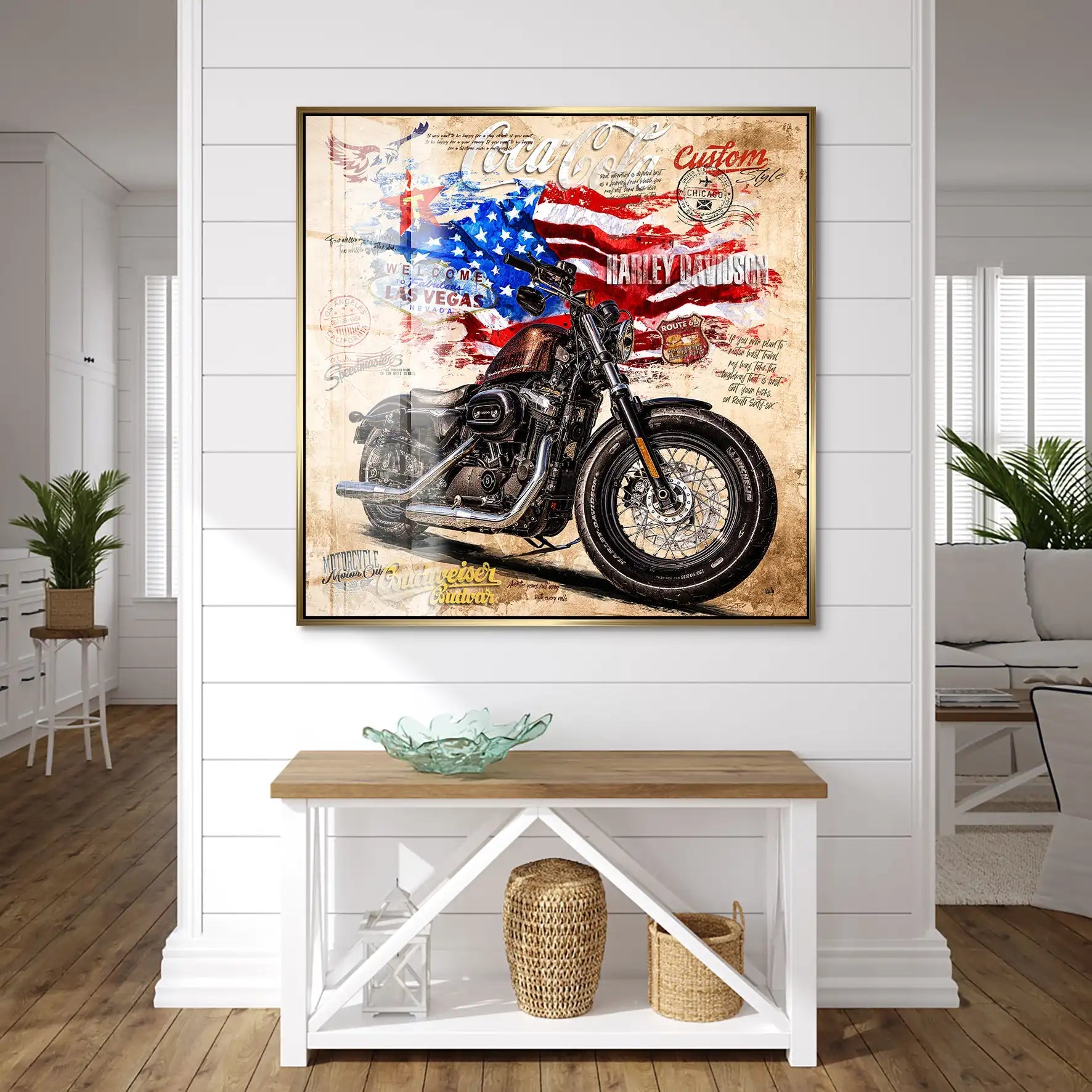 American Pulse auf Acrylglas INGALERIE