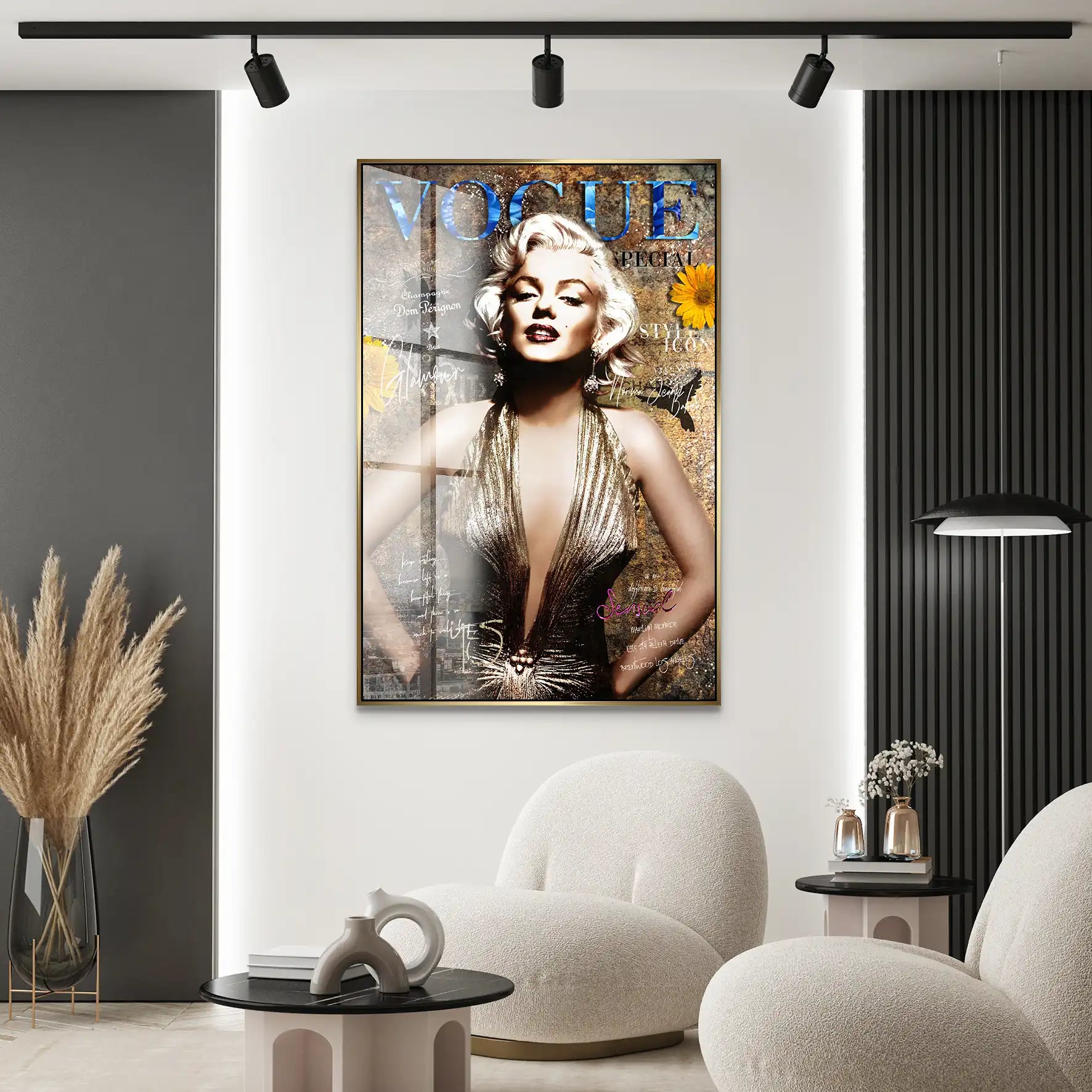 Marilyn Sensual Acrylglas Bild INGALERIE