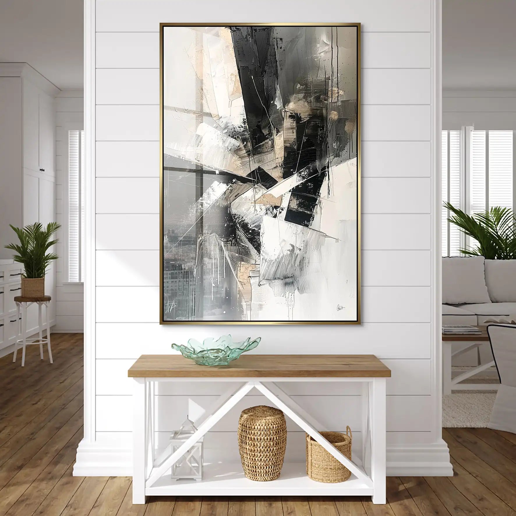 Abstrakt Nr.27 Acrylglas Bild INGALERIE