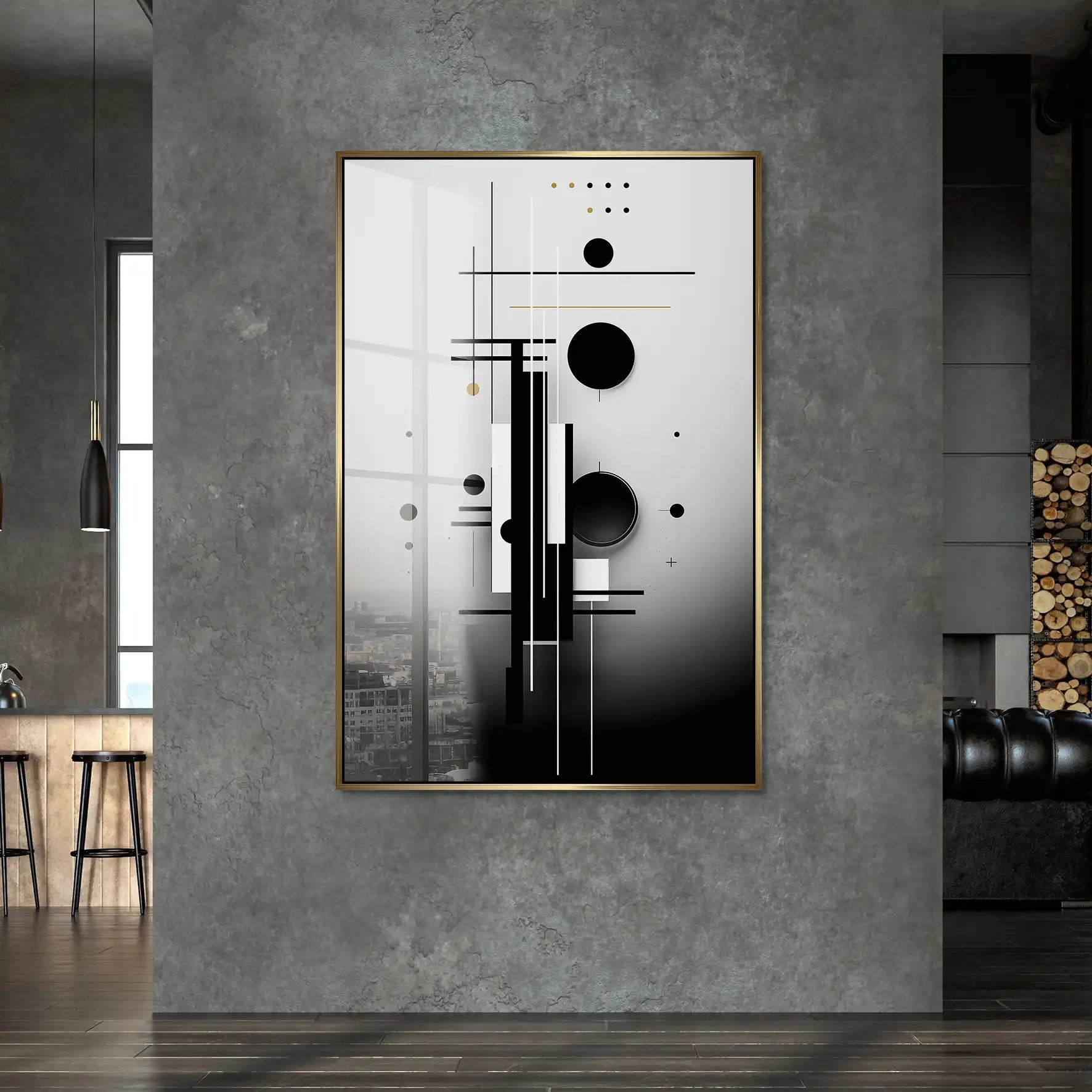 Black Point Acrylglas Bild INGALERIE