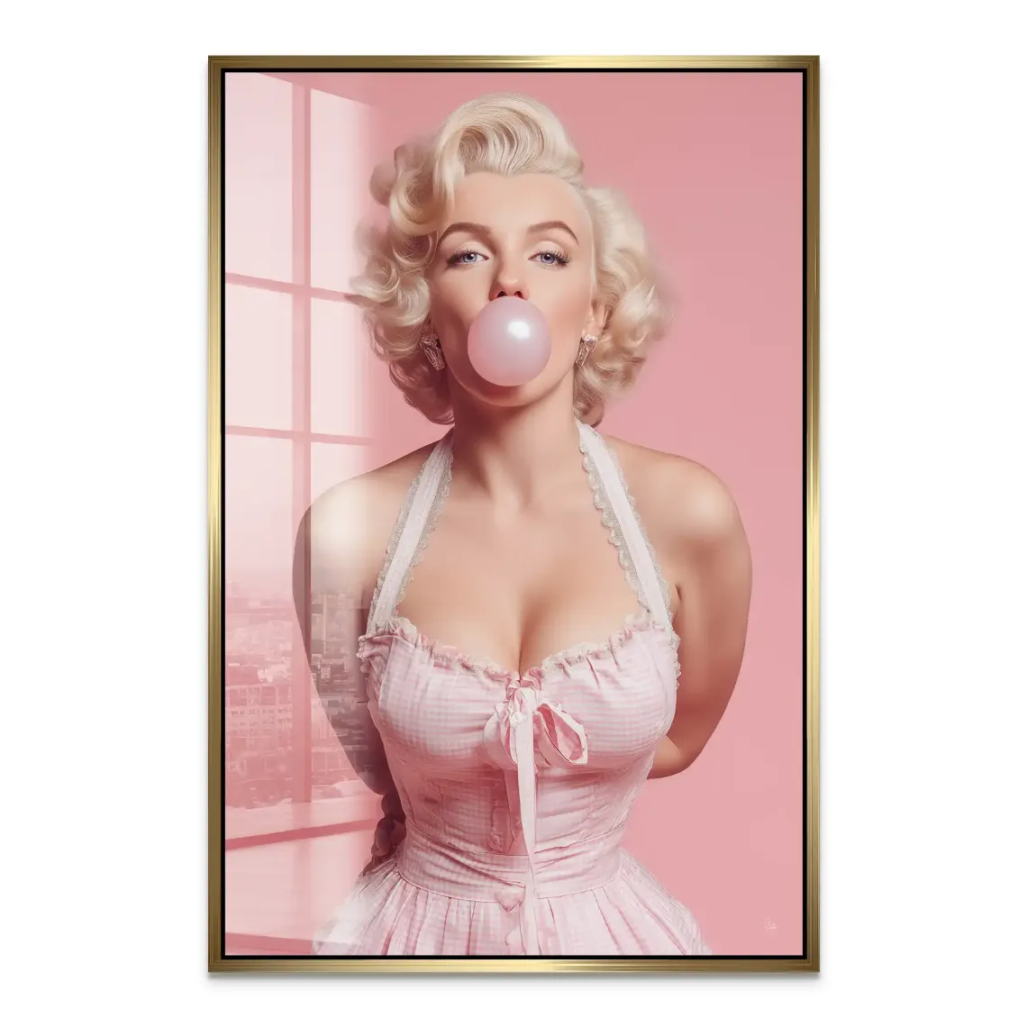 Monroe Bubble Charm Acrylglas Bild