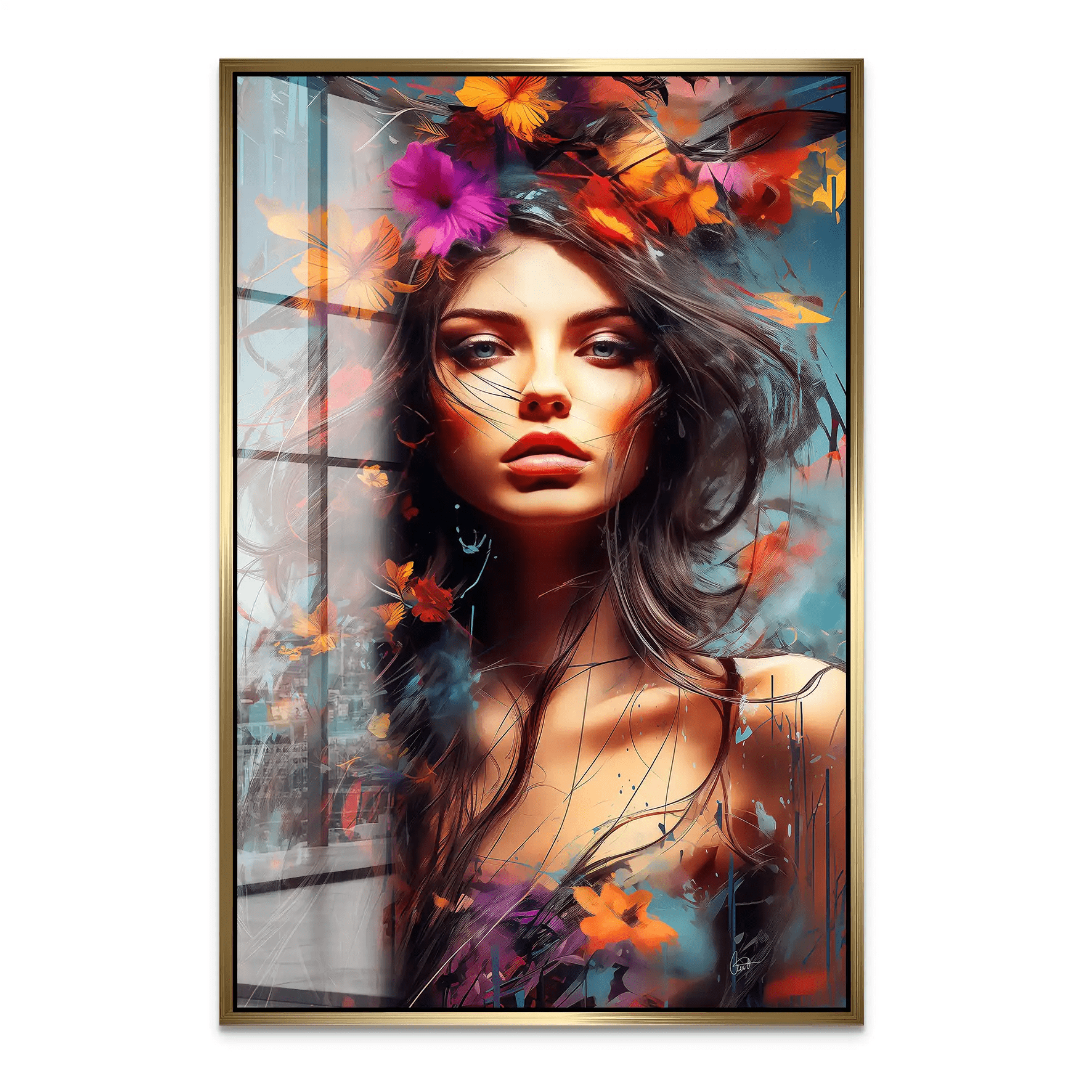 Beauty Art Abstrakt Acrylglas Bild INGALERIE