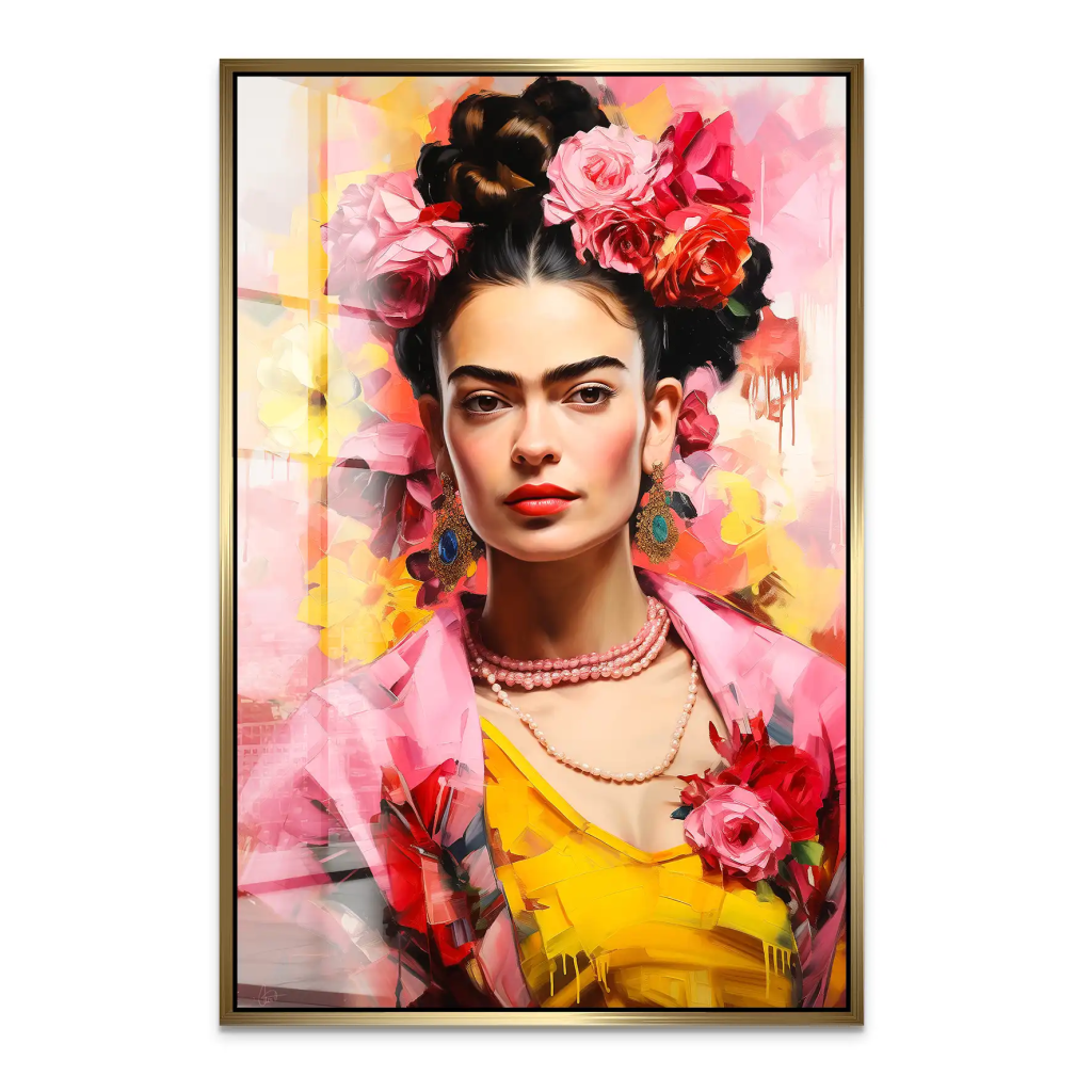 Beauty Frida Acrylglas Bild INGALERIE