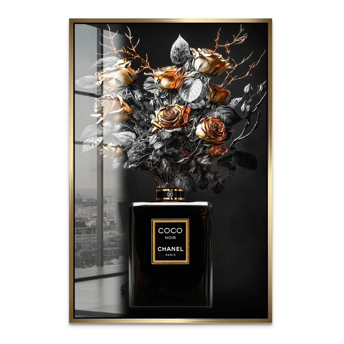 Coco Noire Acrylglas Bild INGALERIE