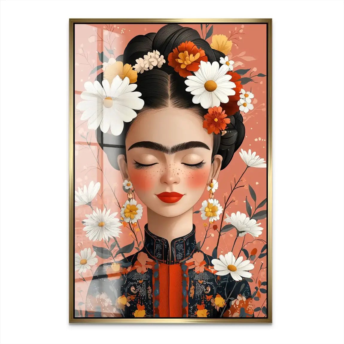 Frida Flower Nr.3 Acrylglas Bild INGALERIE