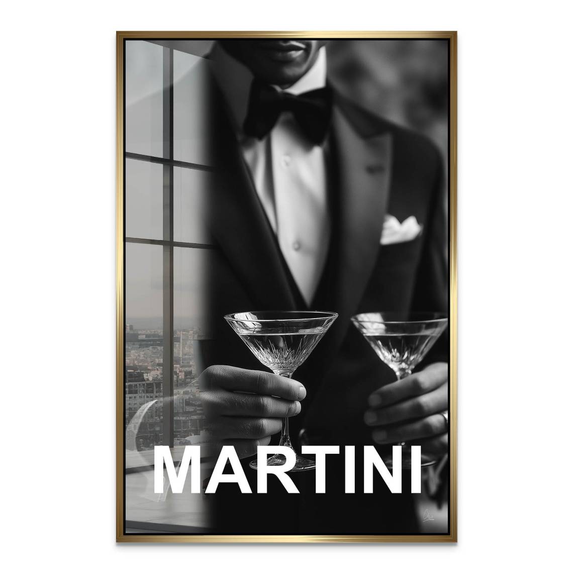 Martini Moment Acrylglas Bild