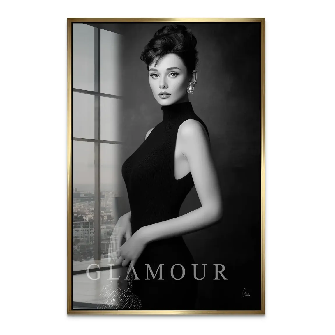 Audrey Glam Allure Acrylglas Bild