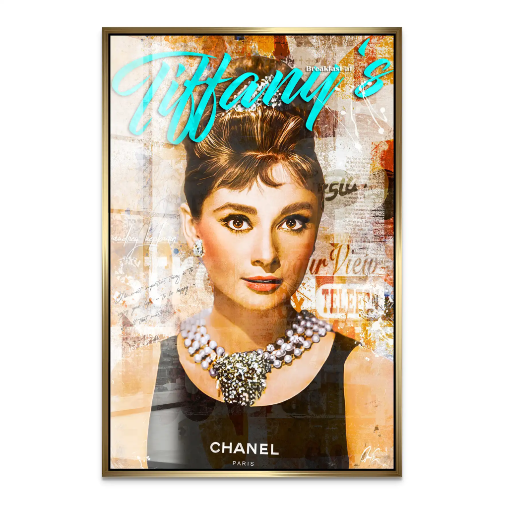 Audrey Tiffany Art Acrylglas Bild INGALERIE