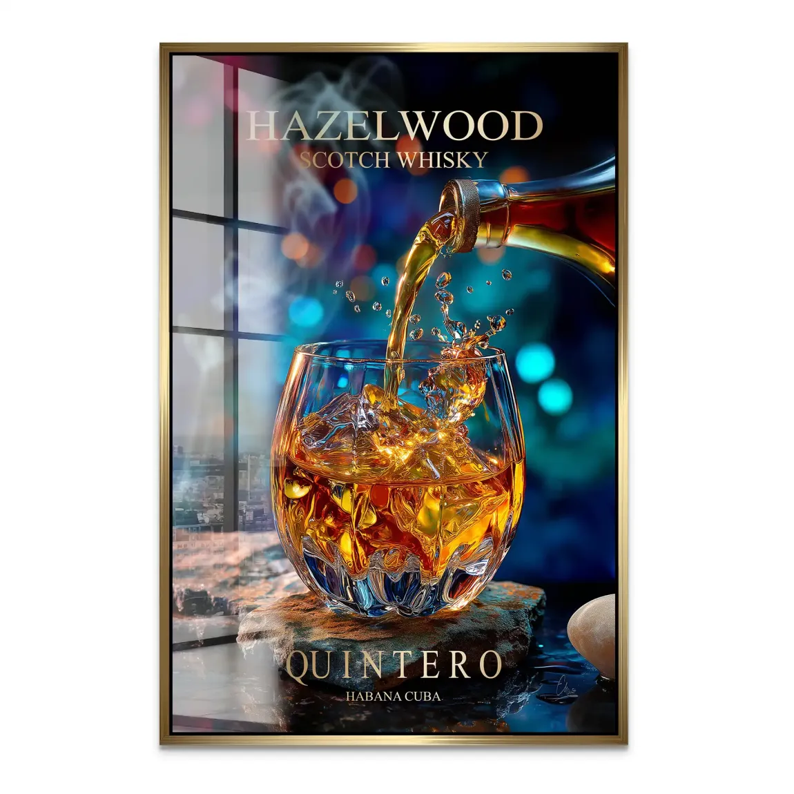 Amber Essence Acrylglas Bild
