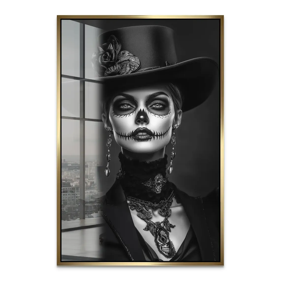 Königin der Schatten Acrylglas Bild INGALERIE