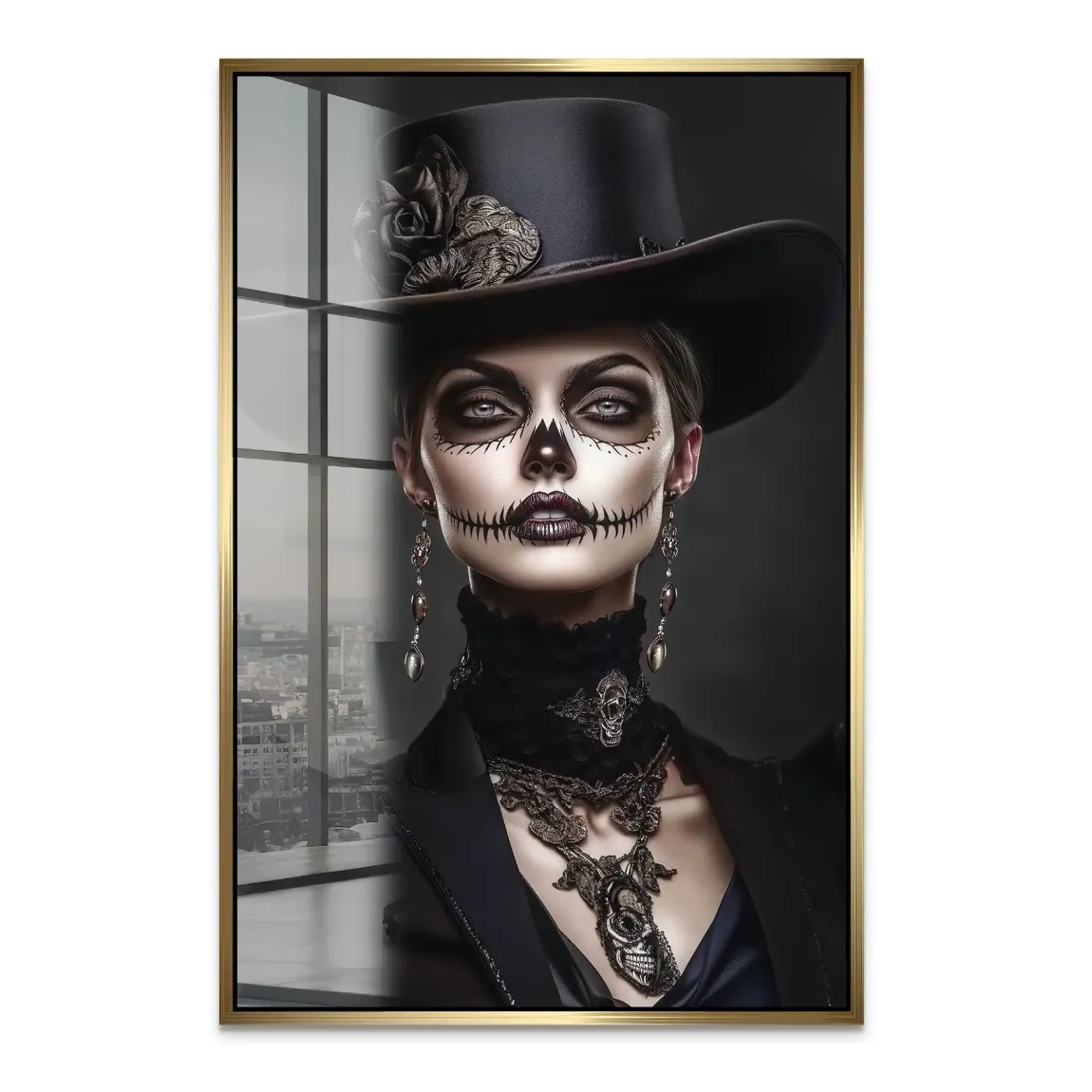Lady der Schatten Acrylglas Bild INGALERIE