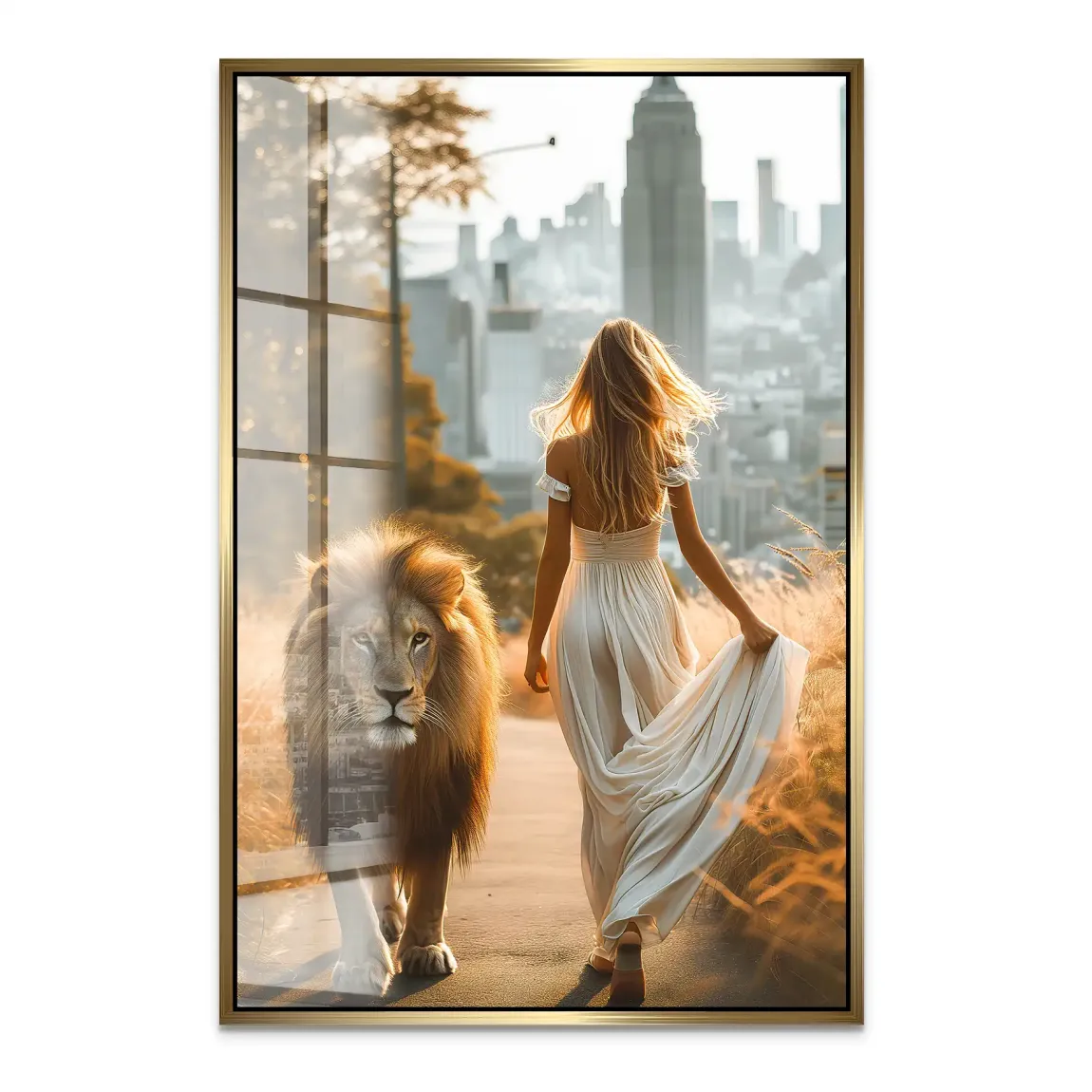Walk of Courage Acrylglas Bild